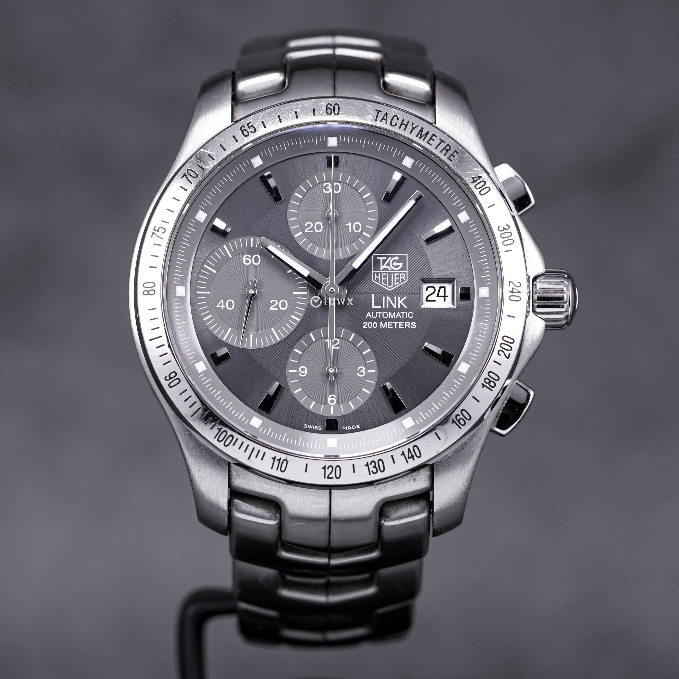 Tag heuer hot sale link chronograph