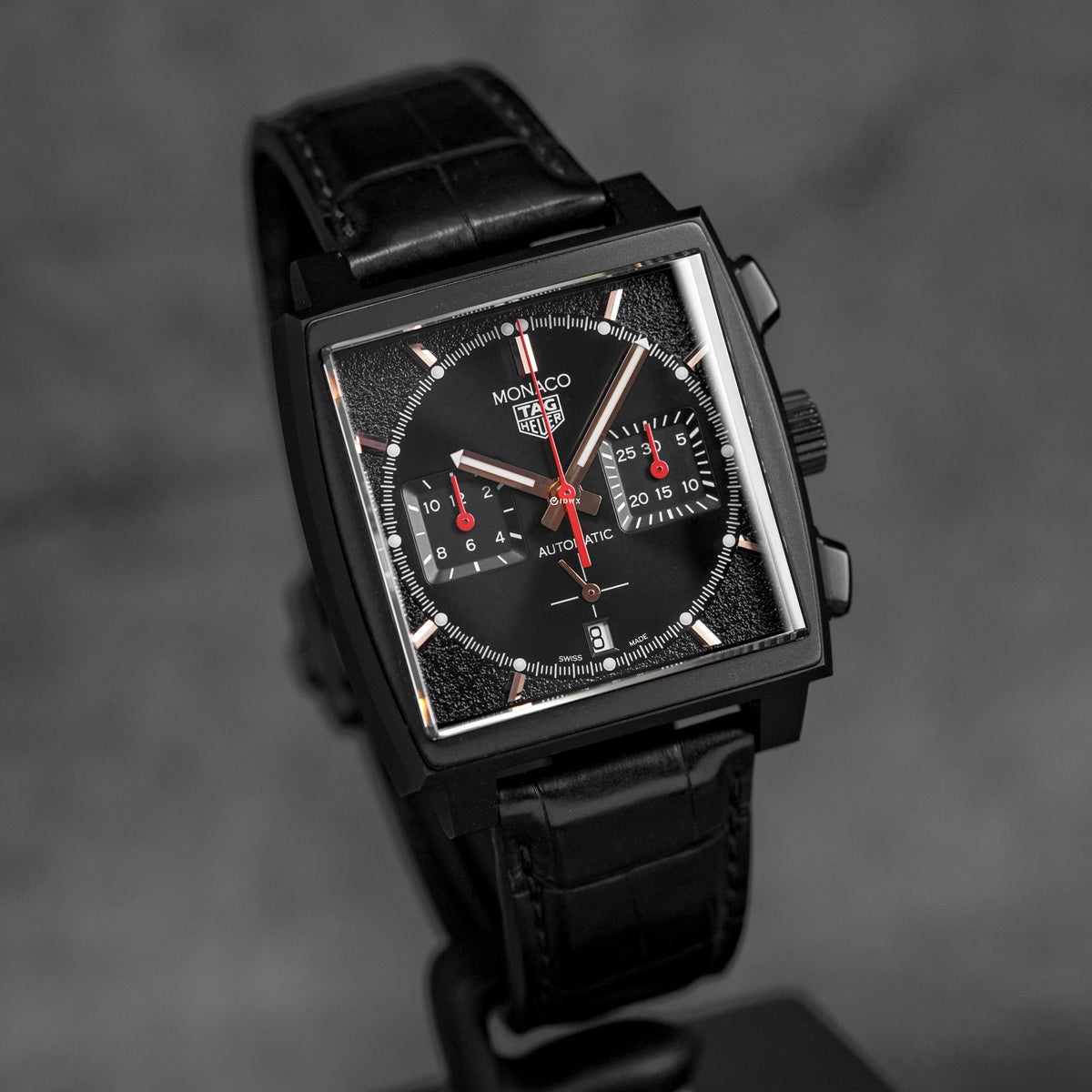 MONACO CHRONOGRAPH 'DARK LORD' TITANIUM BLACK DLC (2023)
