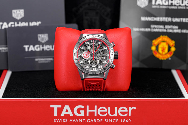 CARRERA HEUER 01 CHRONOGRAPH MANCHESTER UNITED SPECIAL EDITIONS (2019)