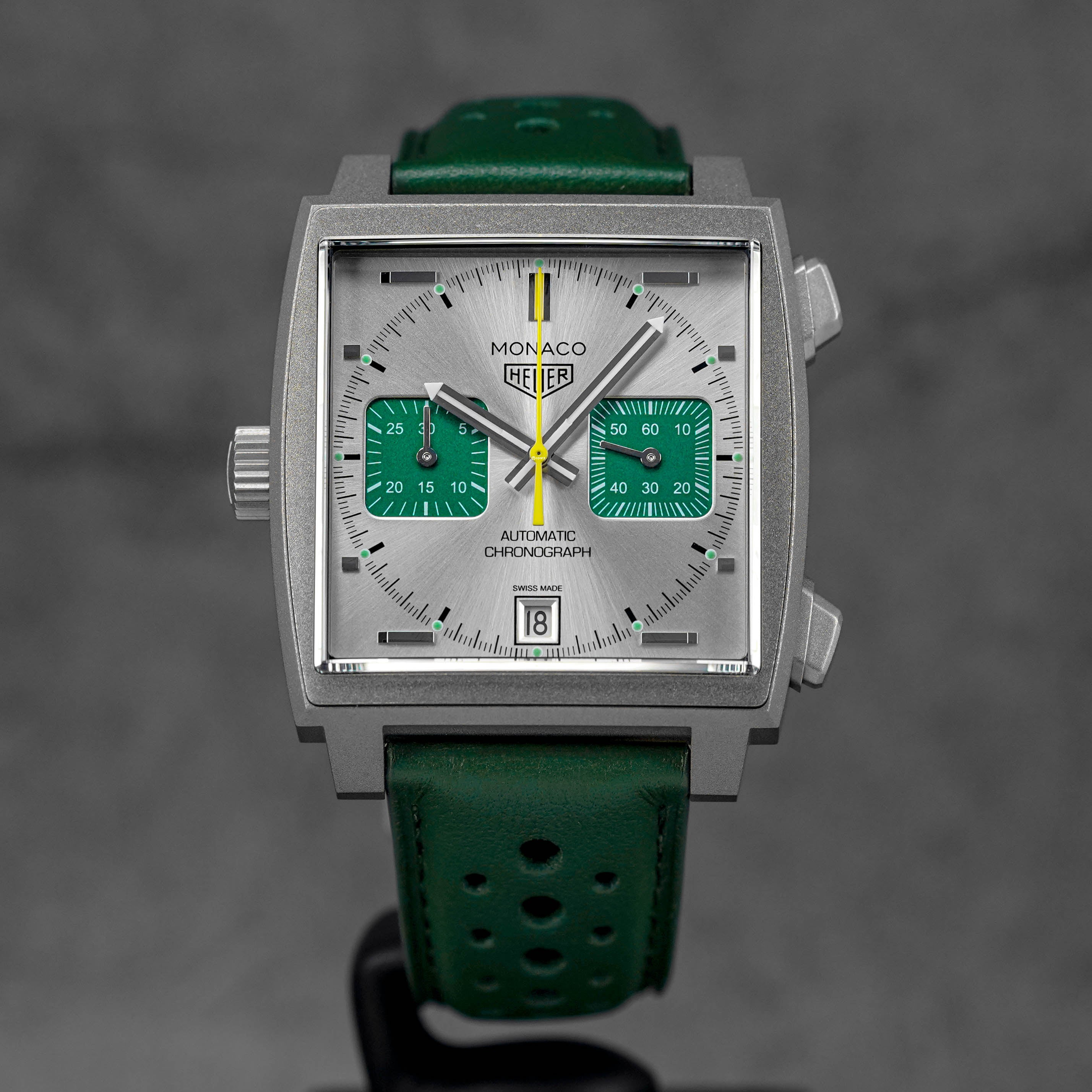 MONACO CHRONOGRAPH RACING GREEN TITANIUM LIMITED EDITION (2024)