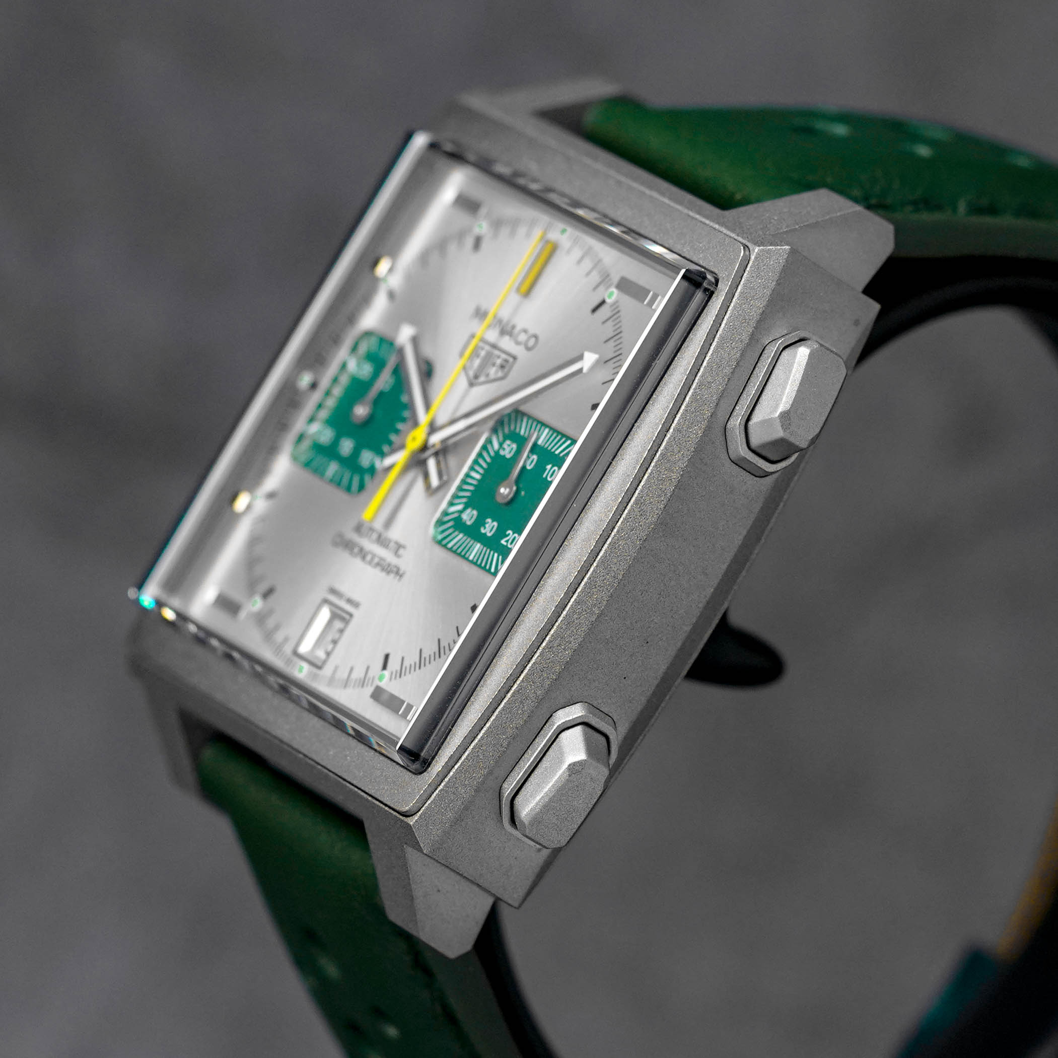 MONACO CHRONOGRAPH RACING GREEN TITANIUM LIMITED EDITION (2024)