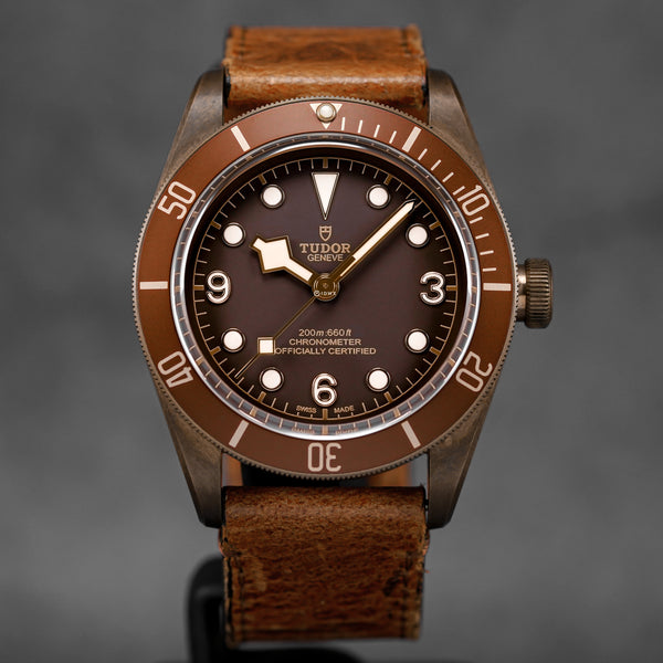 BLACK BAY BRONZE BROWN DIAL LEATHER (2016)