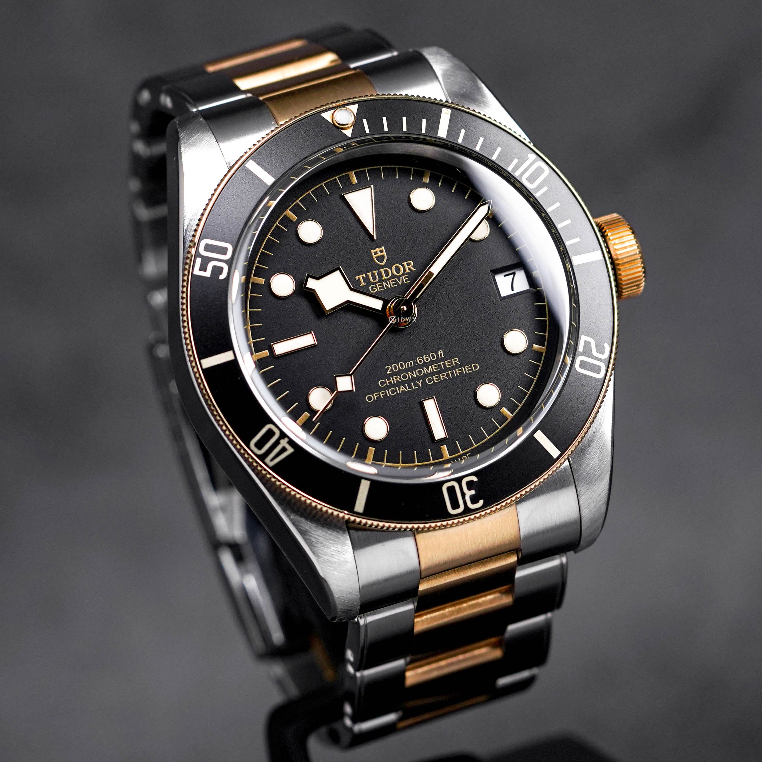 BLACKBAY 41 TWOTONE YELOWGOLD BLACK DIAL (2020)