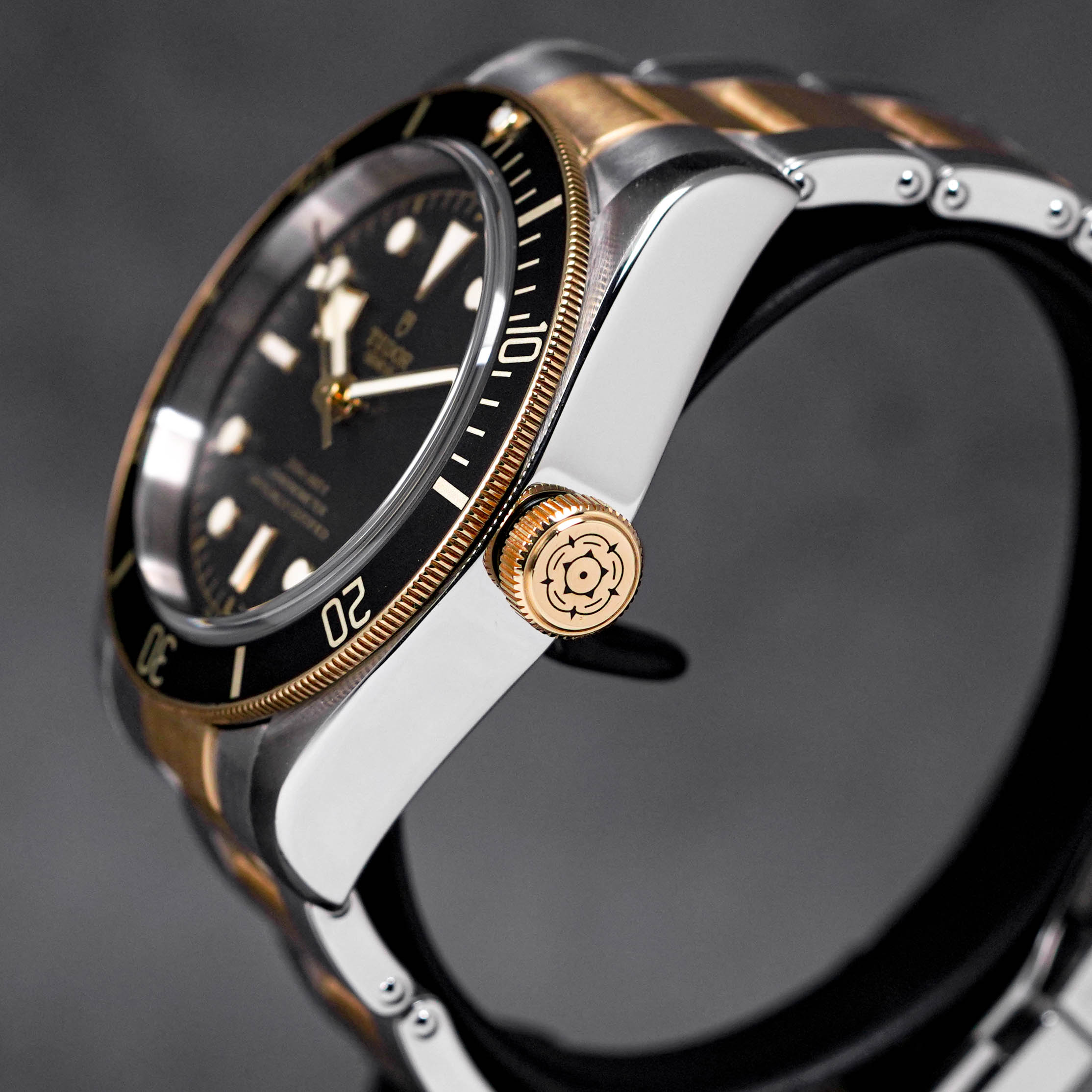 BLACKBAY 41 TWOTONE YELOWGOLD BLACK DIAL (2020)