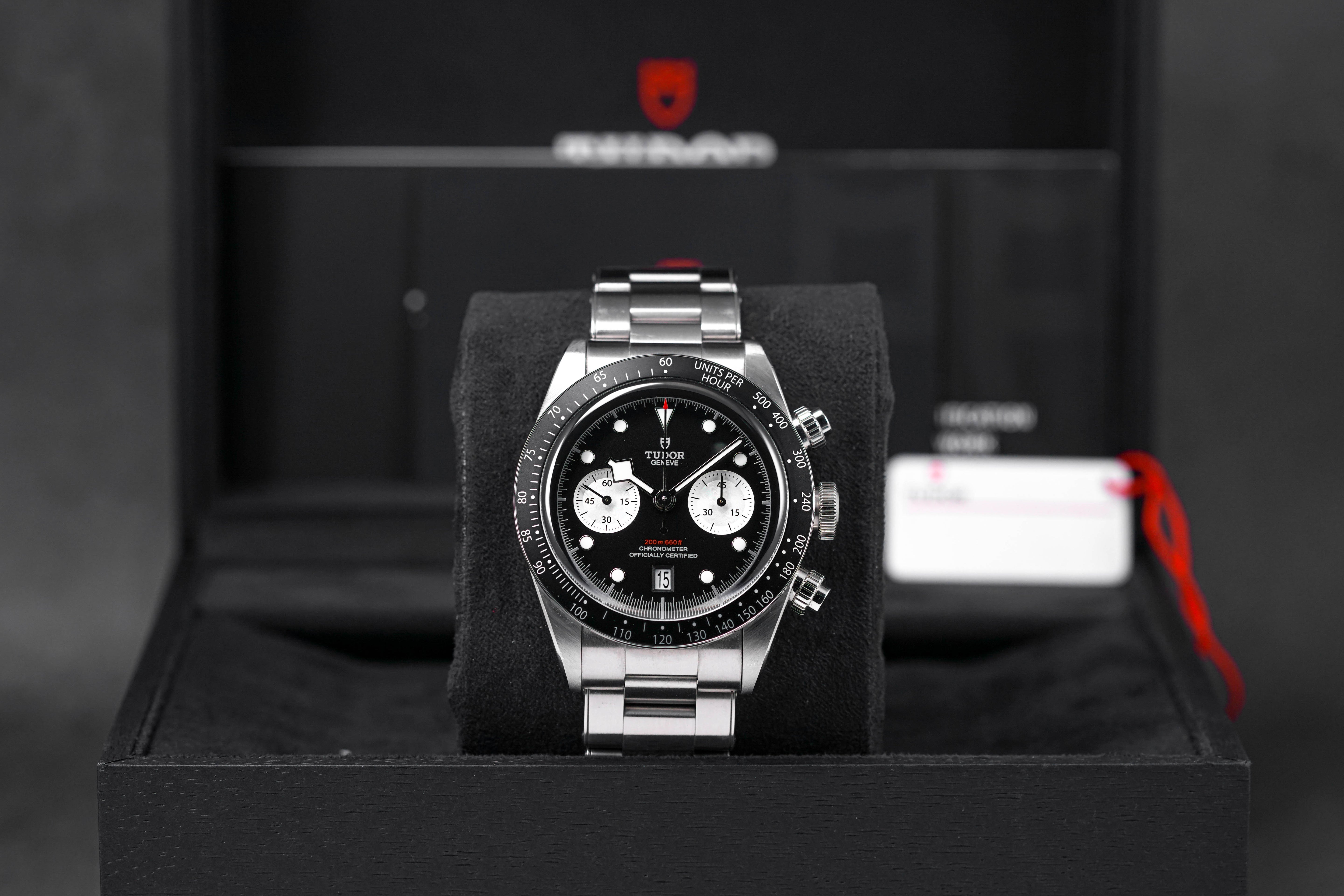 BLACKBAY CHRONO BLACK DIAL (2021)