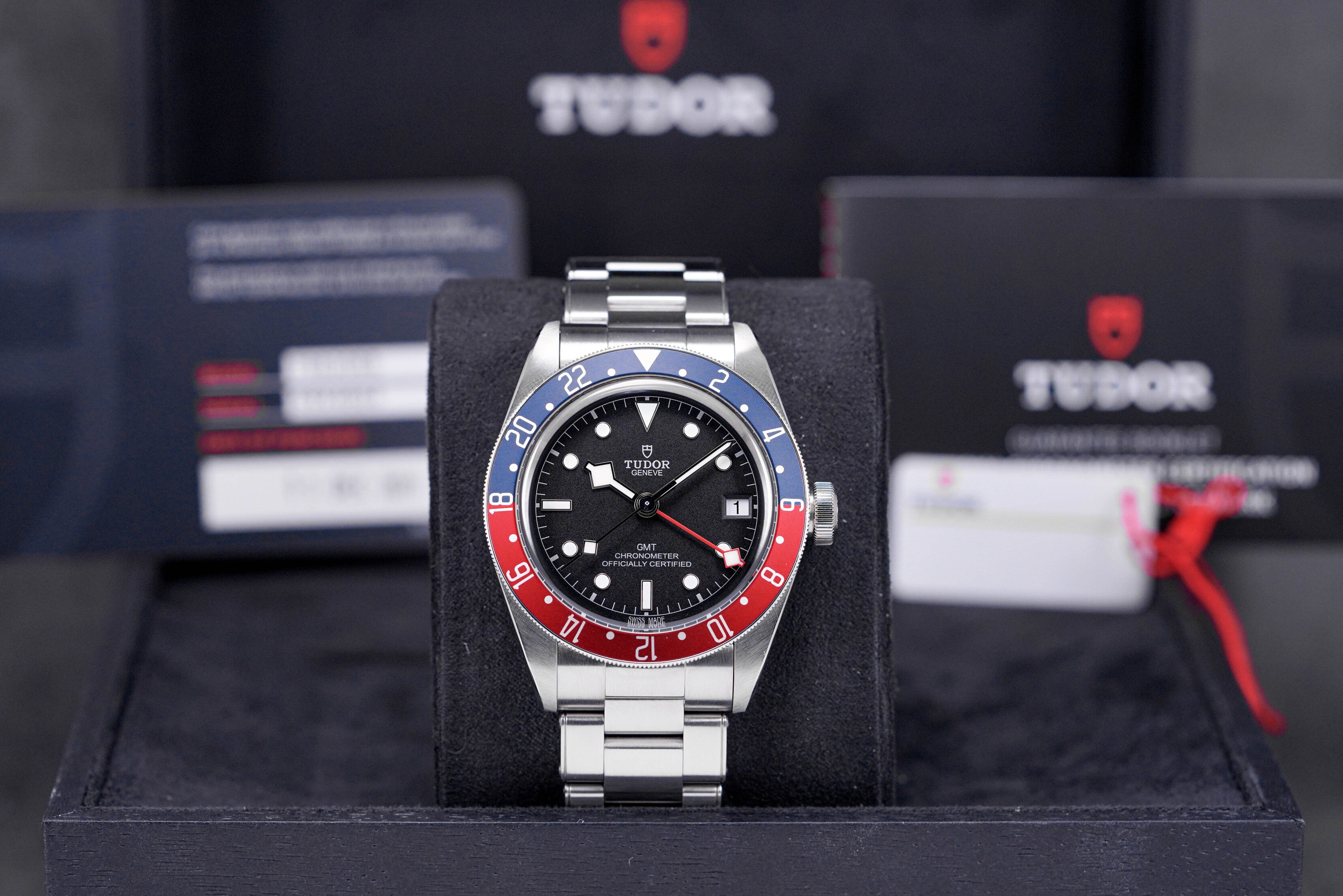 BLACK BAY 41 GMT 'PEPSI' BLACK DIAL (2021)