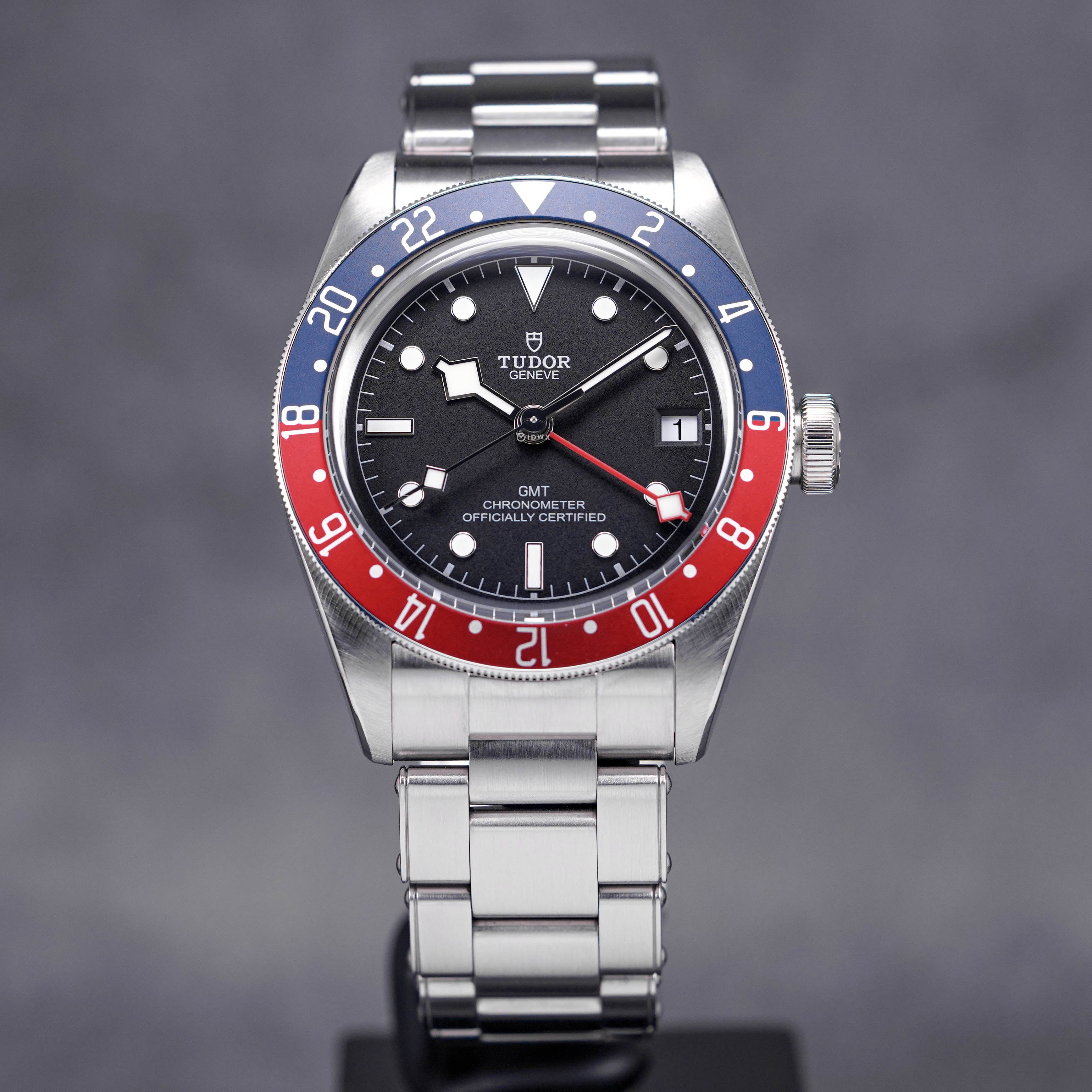 BLACK BAY 41 GMT 'PEPSI' BLACK DIAL (2021)