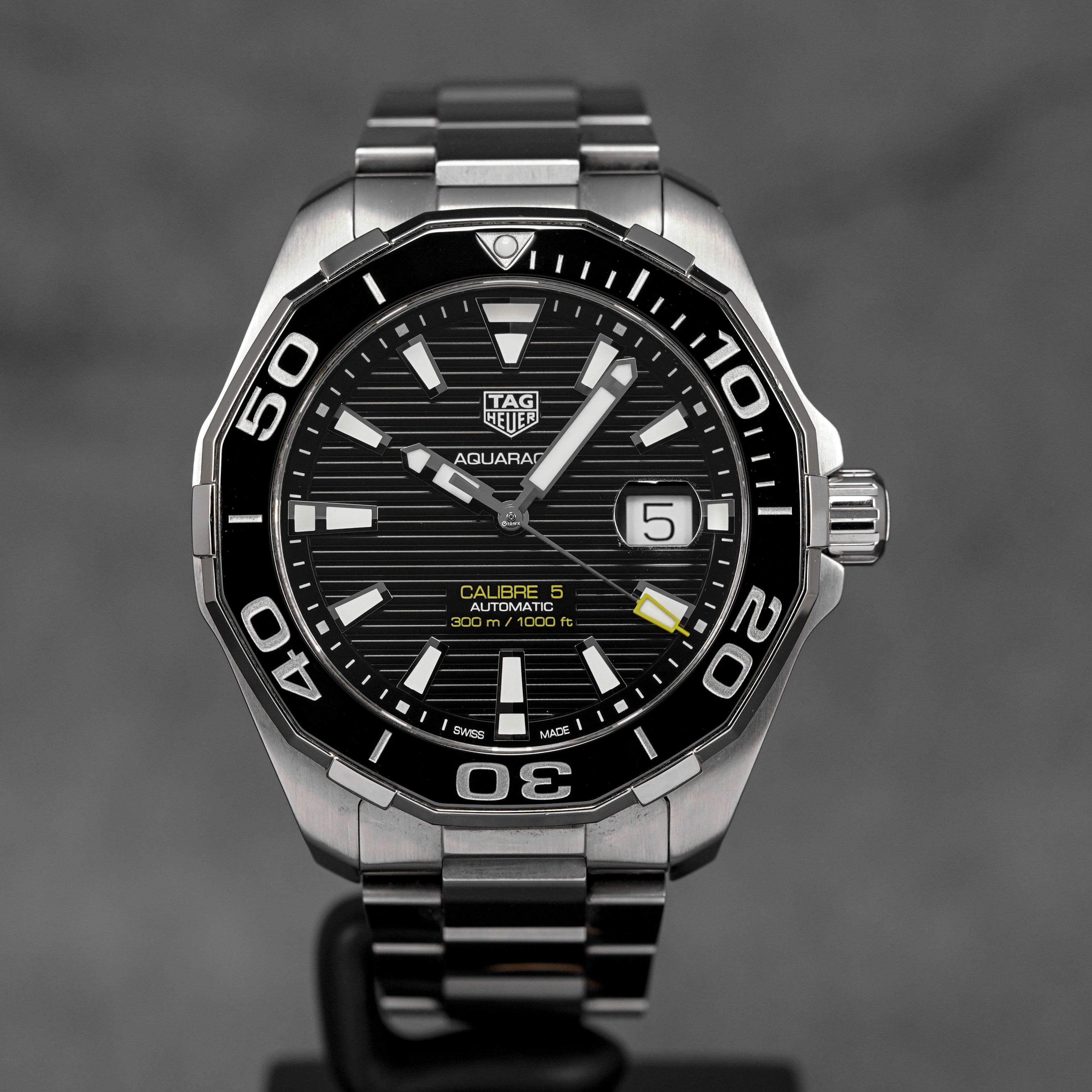 Harga Tag Heuer Aquaracer Calibre 5 Black