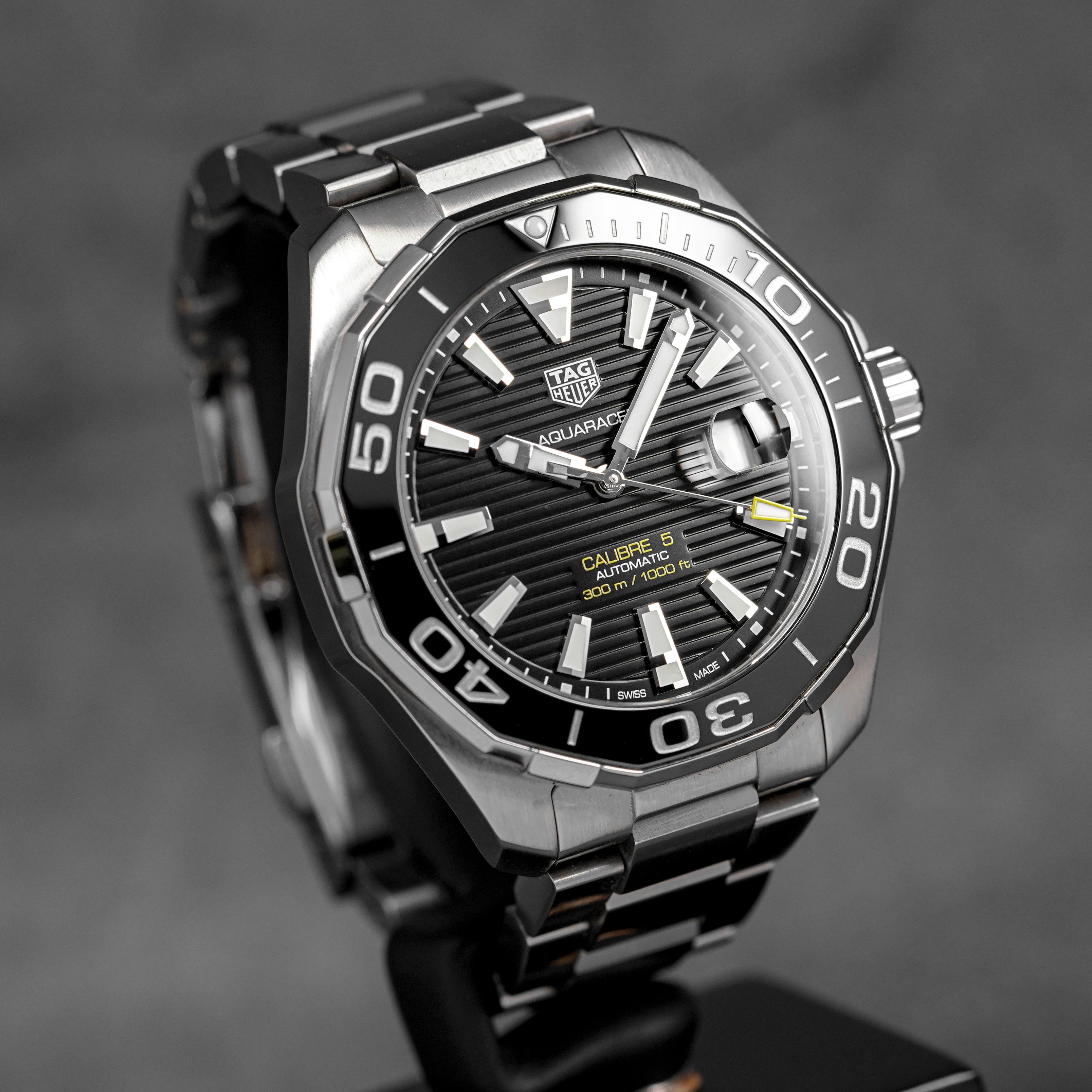 Harga Tag Heuer Aquaracer Calibre 5 Black