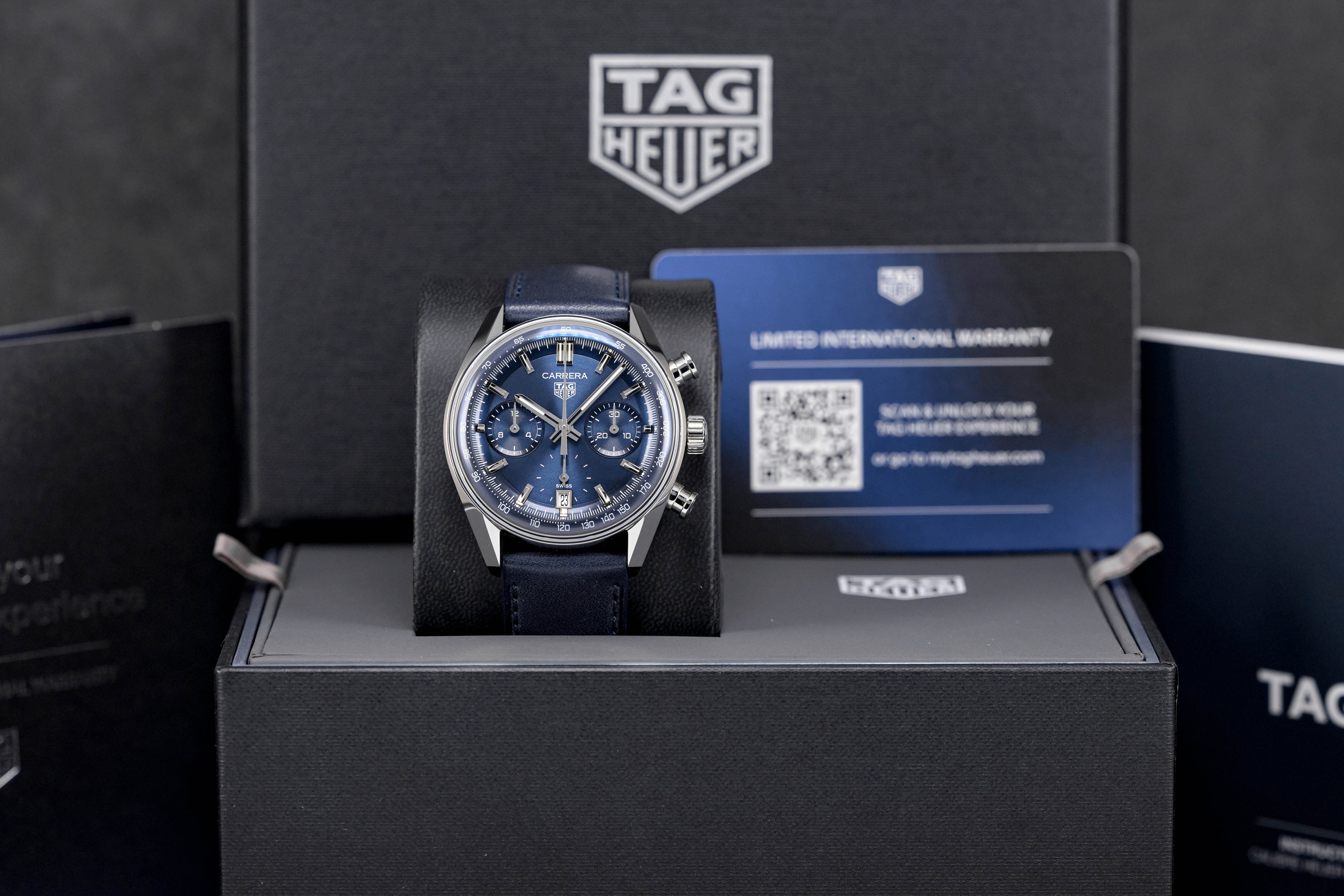 CARRERA CHRONOGRAPH BLUE DIAL (2023)