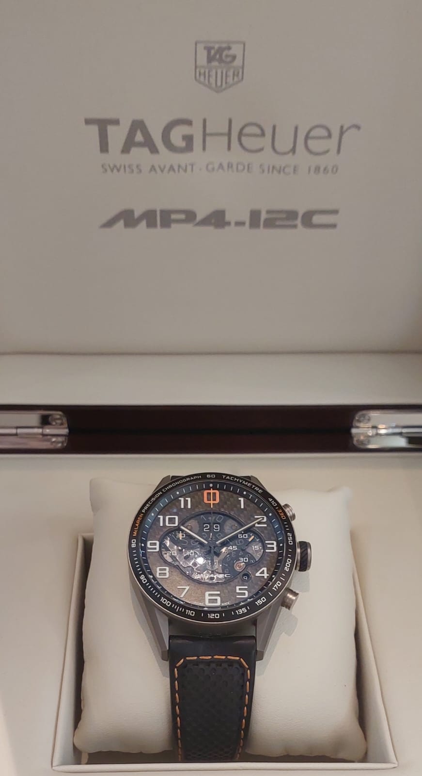 TAG HEUER CARRERA 'MCLAREN' MP4-12C ANNUAL CALENDAR FLYBACK