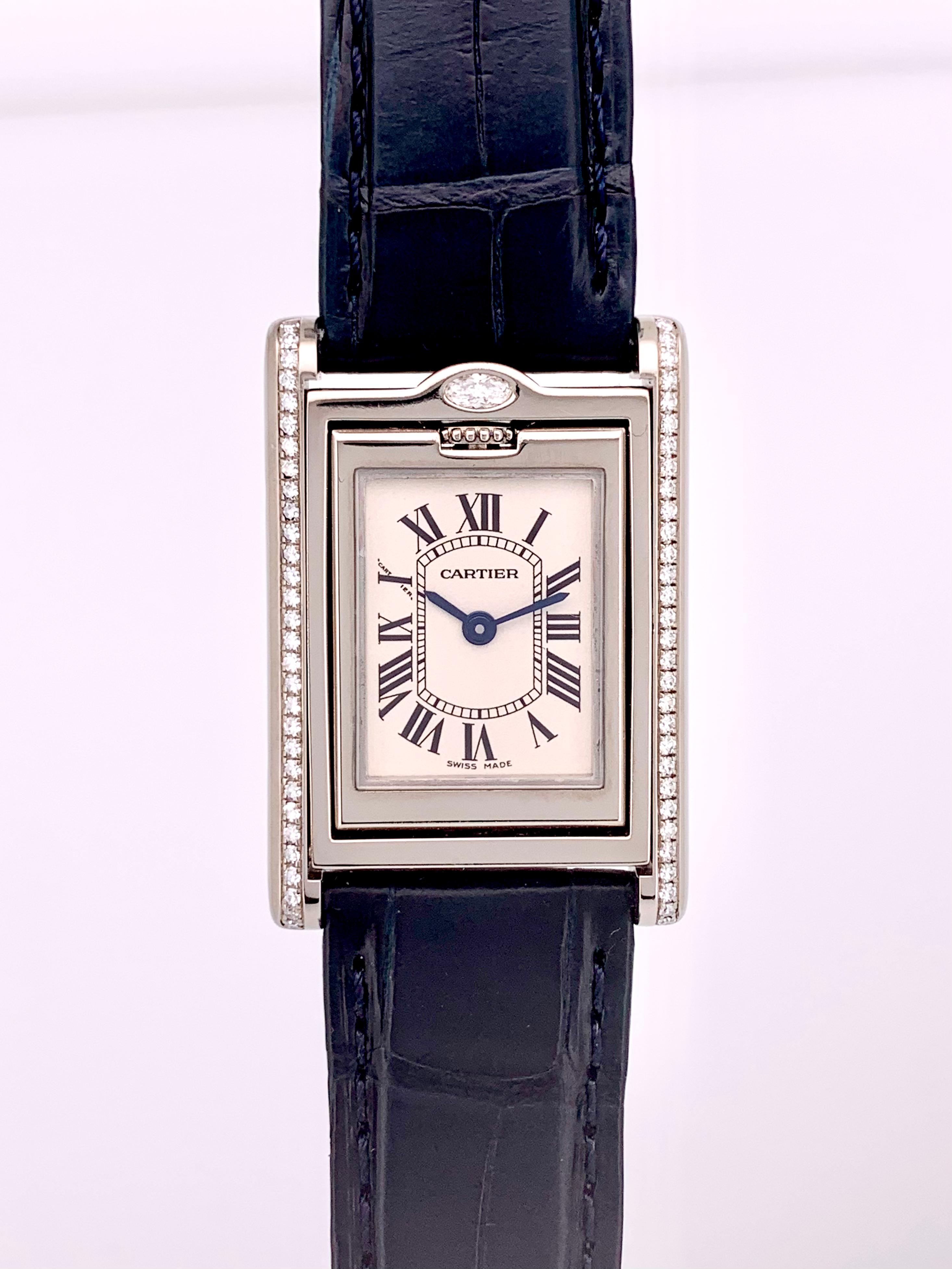 Cartier Basculante クォーツ腕時計 Cartier Basculante クォーツ 