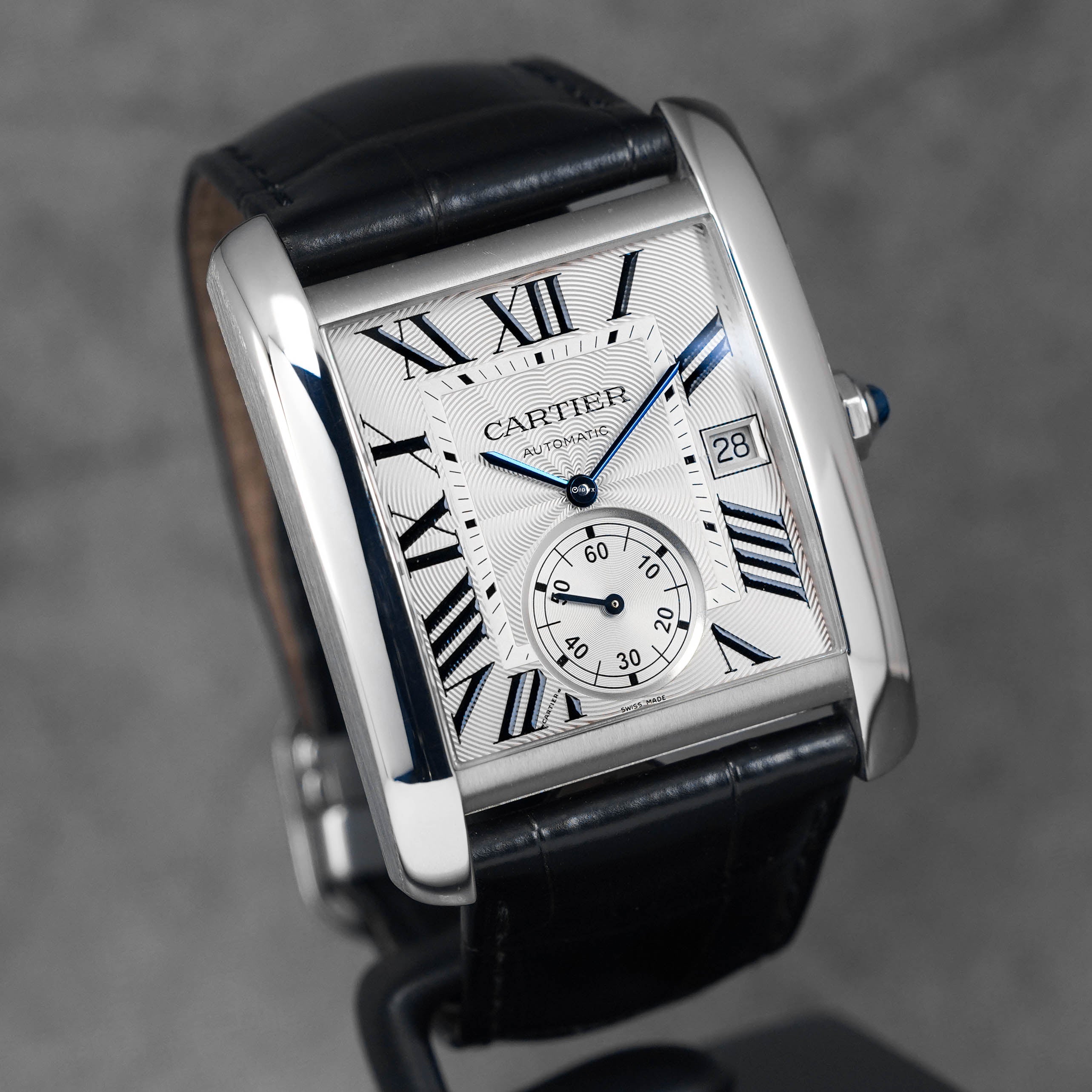 CARTIER TANK MC L SILVER DIAL SMALL SECONDS 2018 IDWX