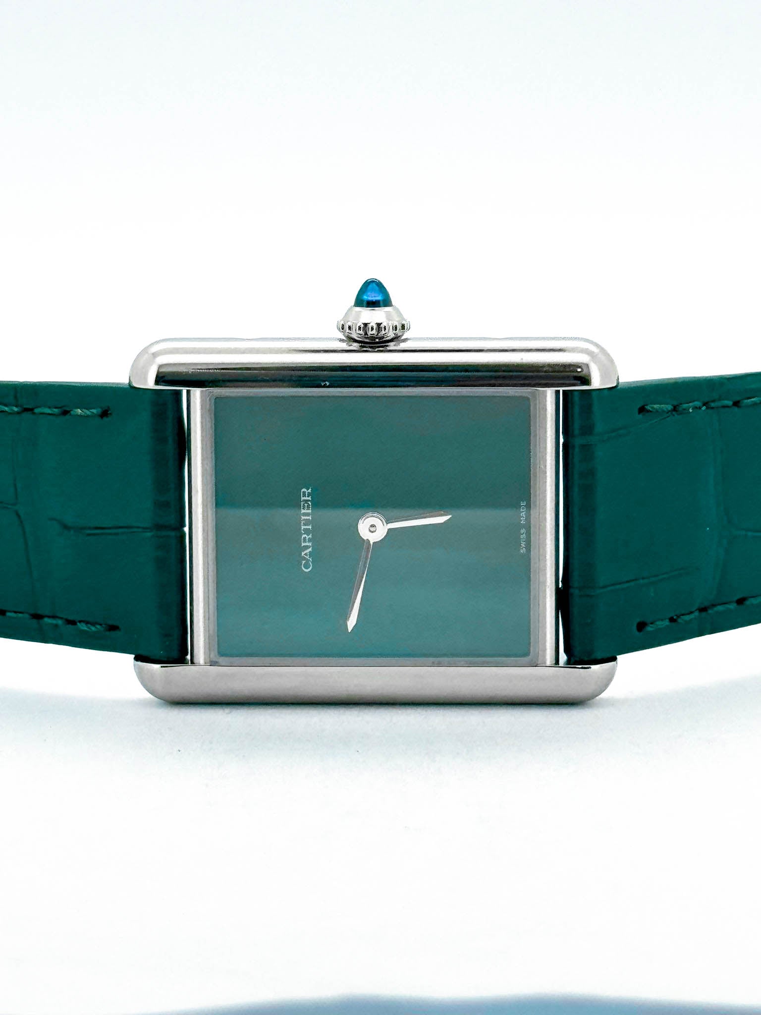 TANK MUST DE CARTIER L GREEN DIAL (2024)