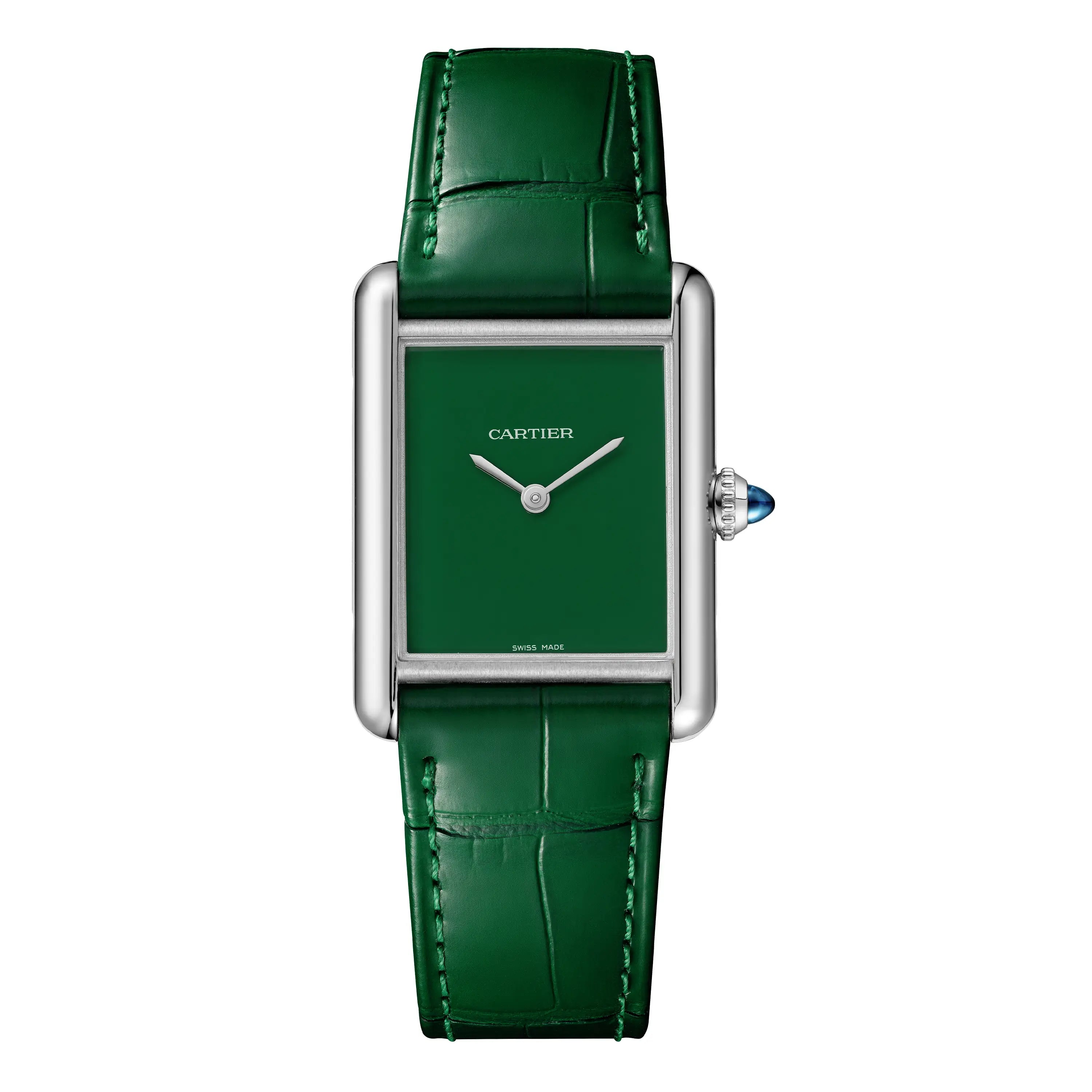 TANK MUST DE CARTIER L GREEN DIAL (2024)