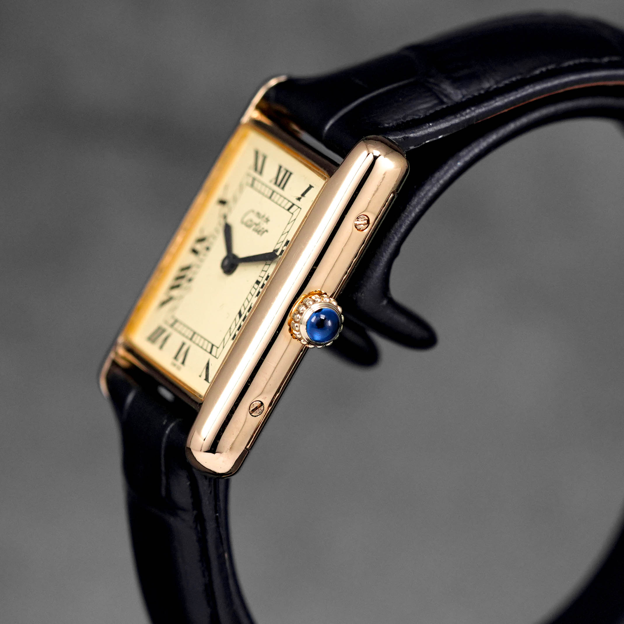 CARTIER TANK MUST DE CARTIER YELLOWGOLD (WATCH ONLY) IDWX