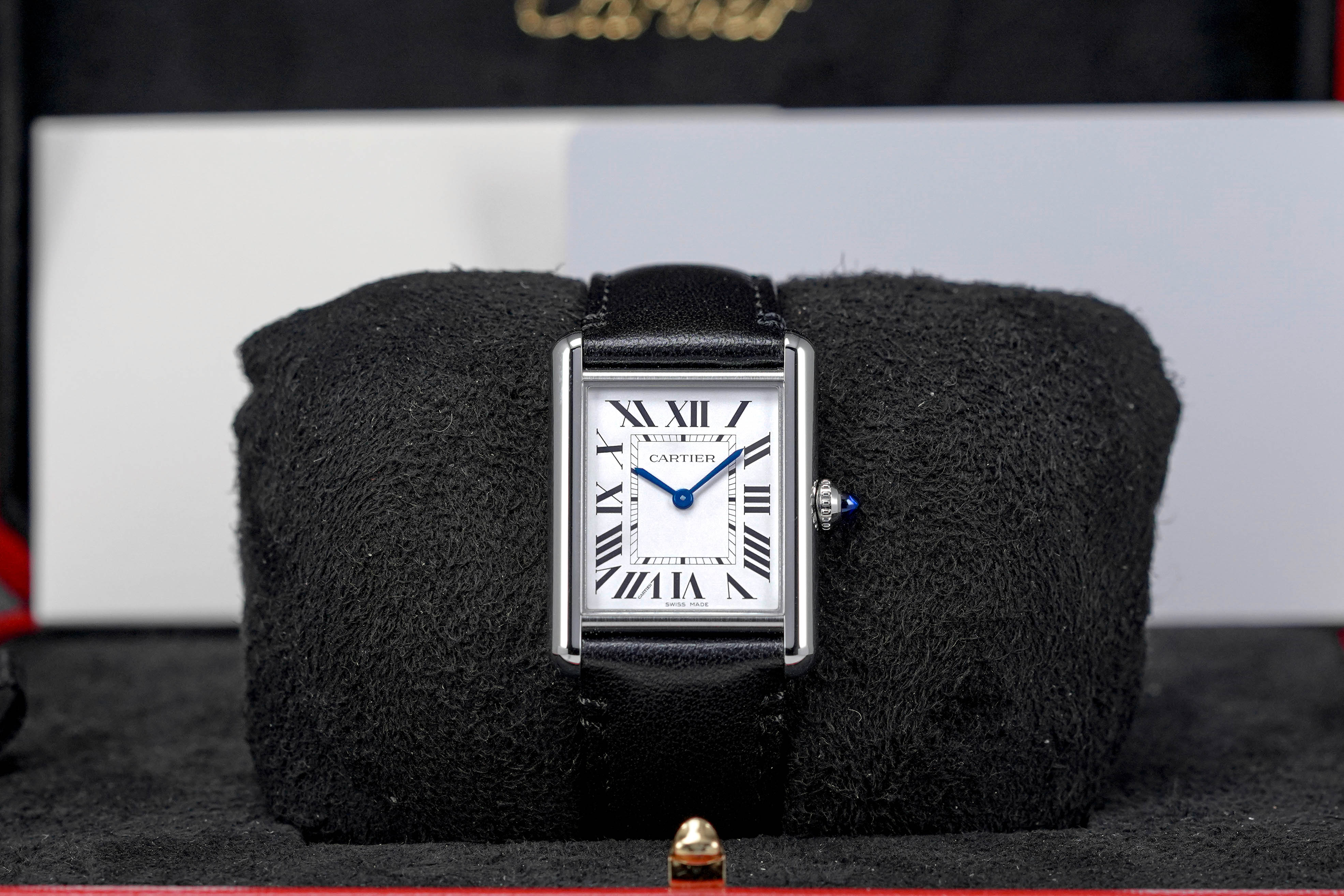 CARTIER TANK MUST SOLARBEAT L SILVER DIAL 2024 IDWX