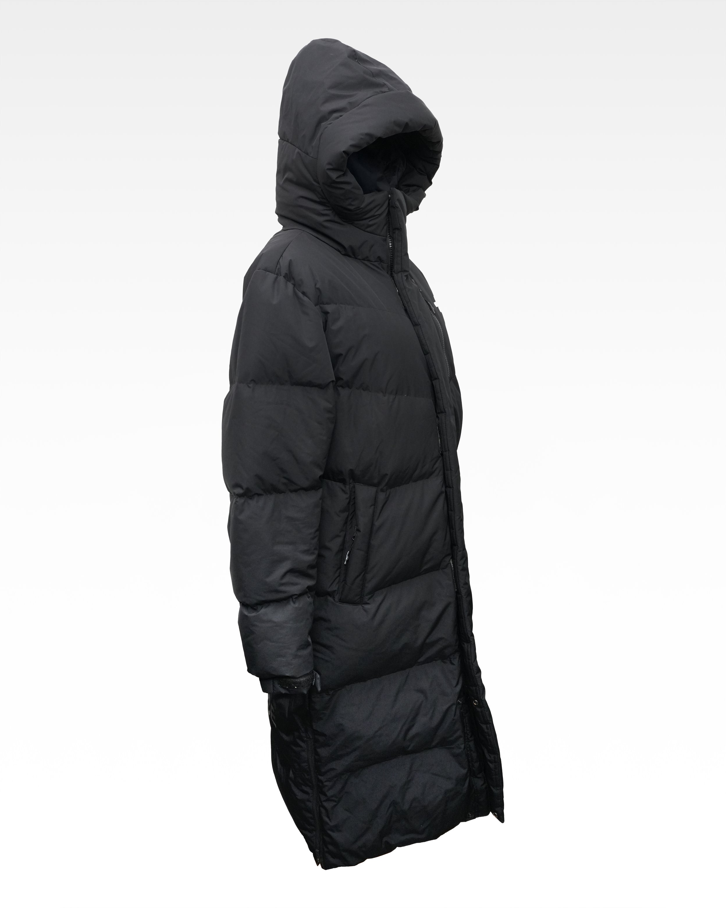 POLYESTER DOWN COAT S/90 BLACK