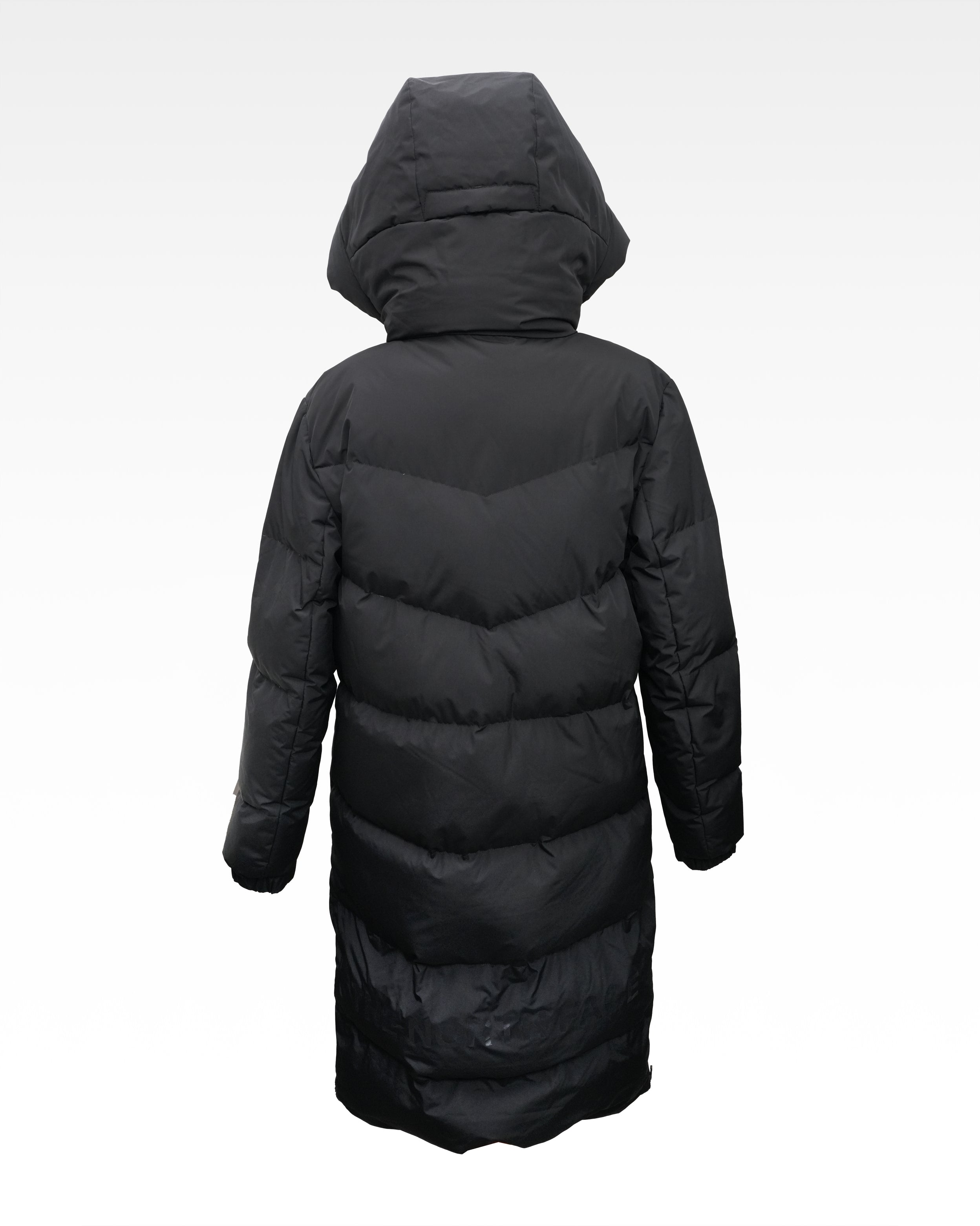 POLYESTER DOWN COAT S/90 BLACK