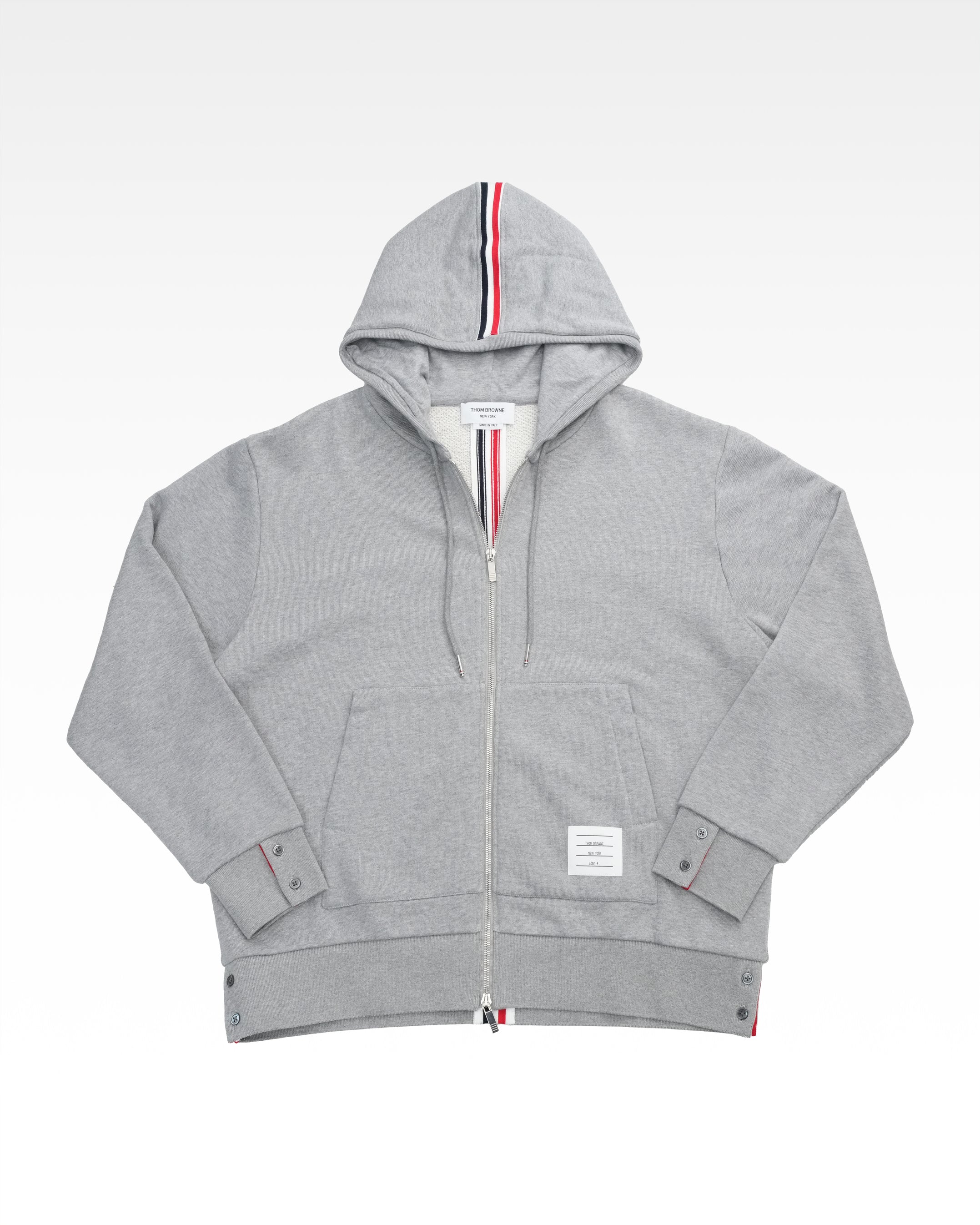 THOM BROWNE COTTON PARKER GRAY - IDWX