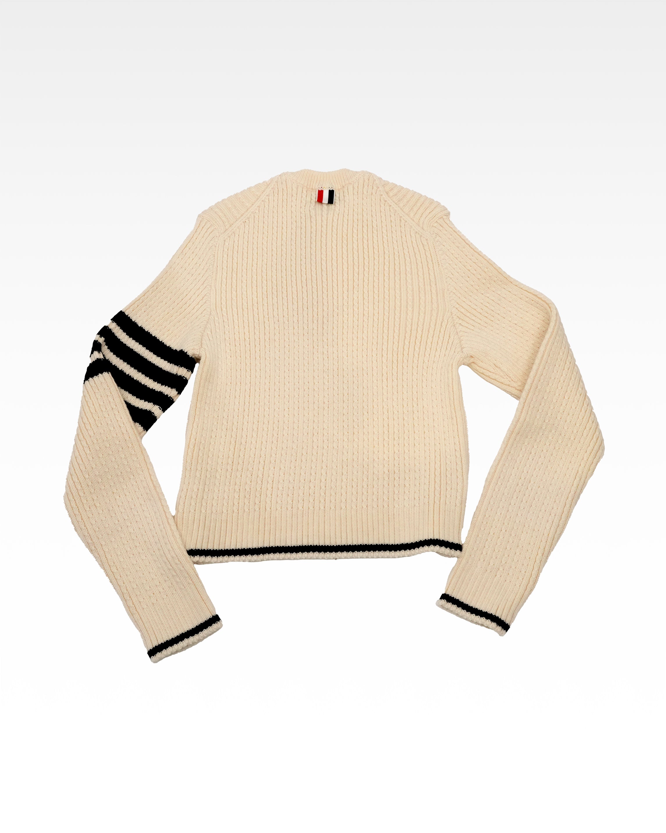 BROWNE 4-BAR VIRGIN WOOL SWEATER