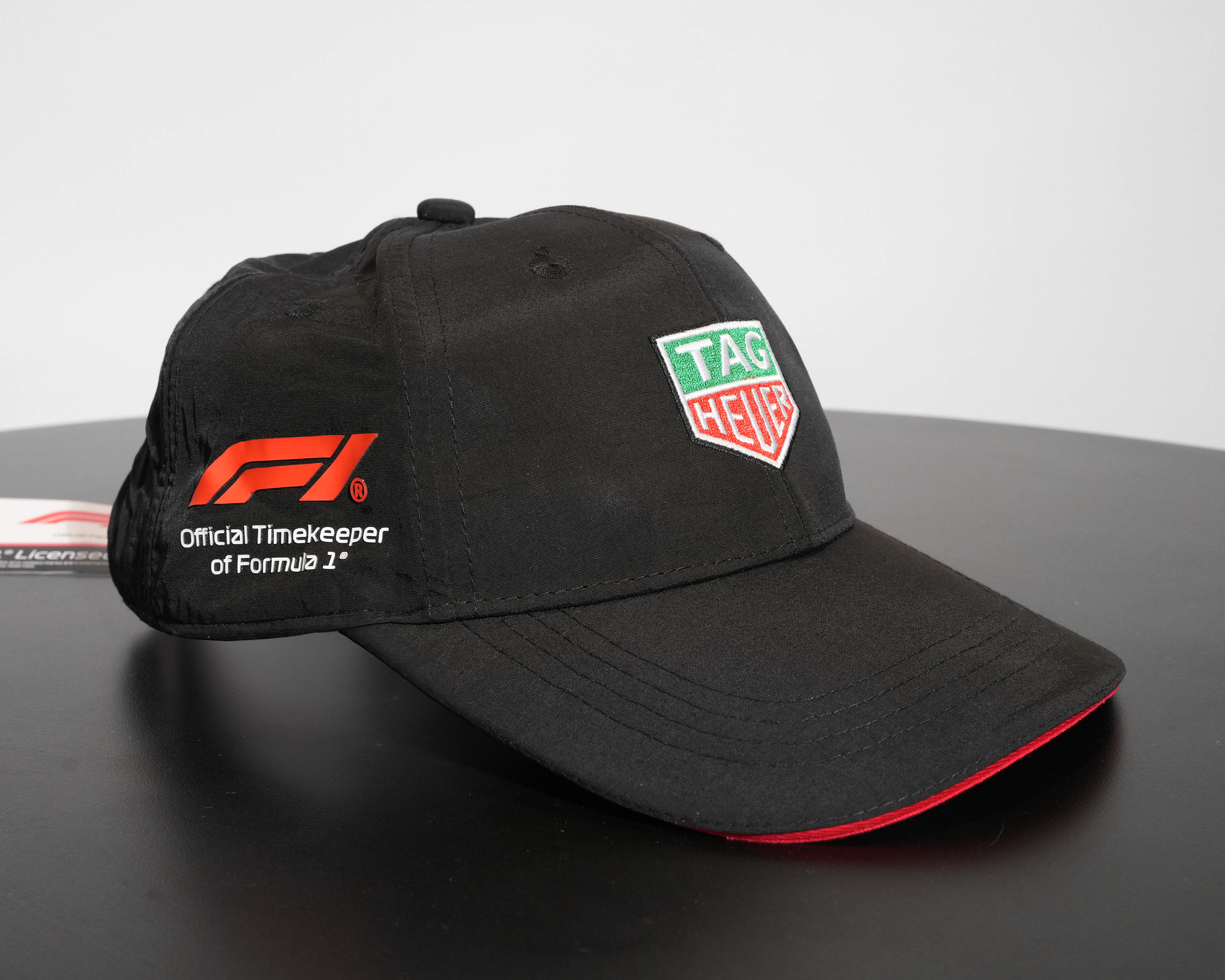 BLACK BASEBALL LOGO CAP