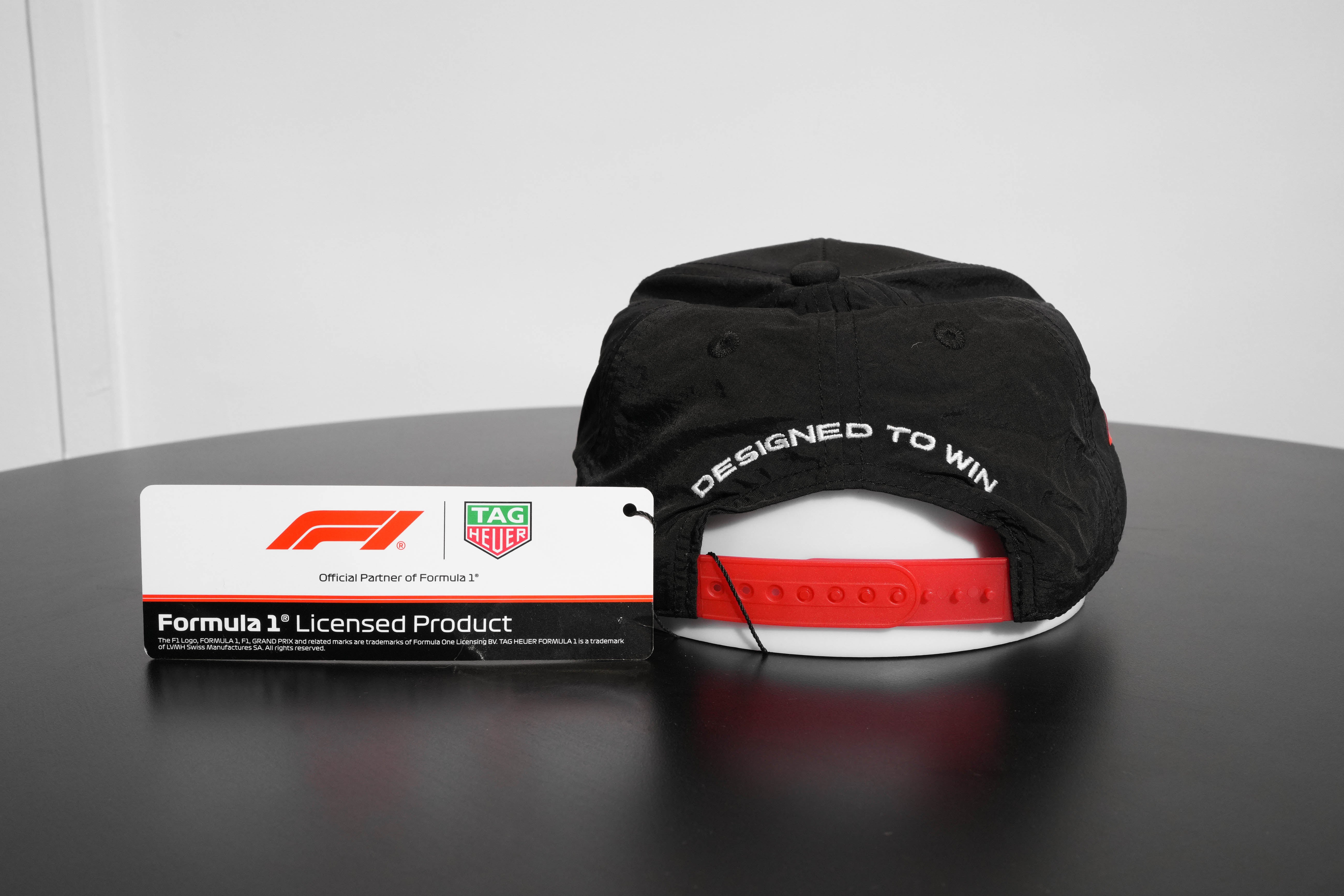 BLACK BASEBALL LOGO CAP