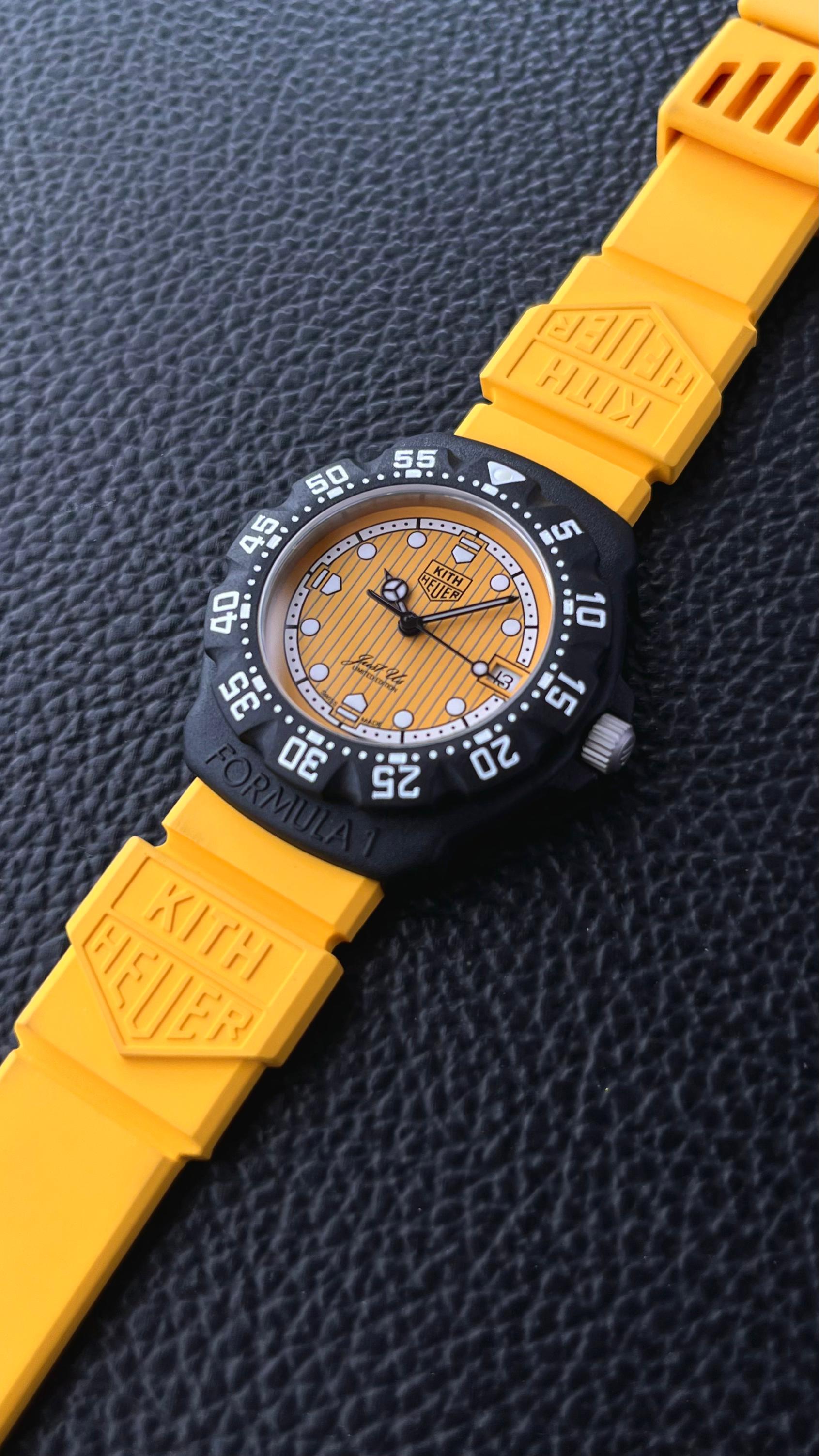 FORMULA 1 X KITH 'TORONTO' YELLOW DIAL LIMITED EDITION QUARTZ (2024)