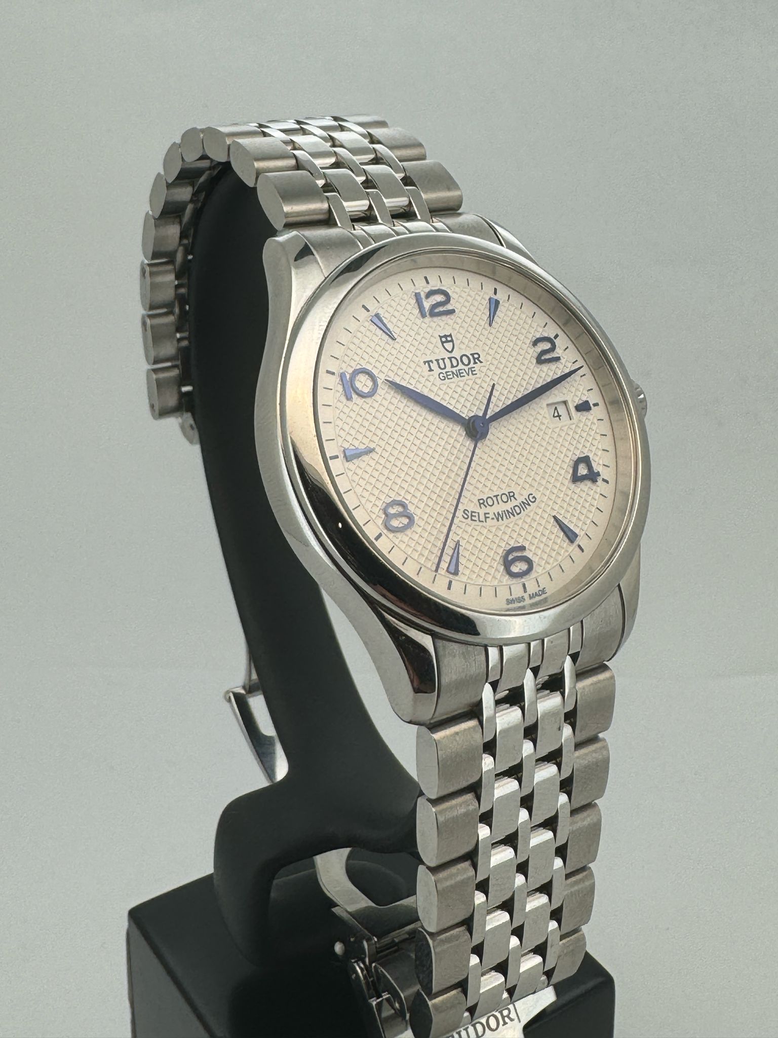 1926 STEEL 28MM OPALINE BLUE DIAL