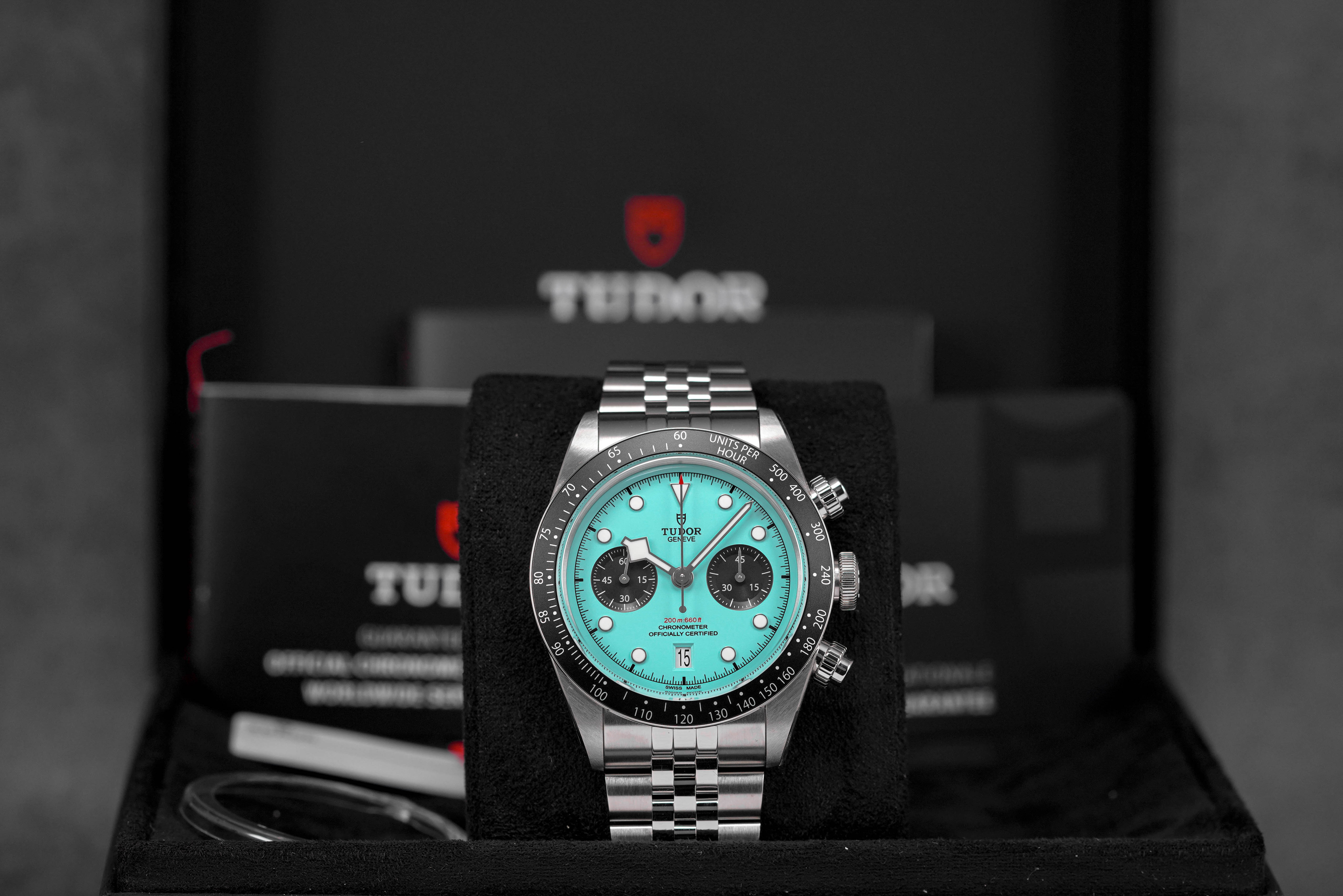 Harga Tudor Black Bay Chrono Flamingo Blue