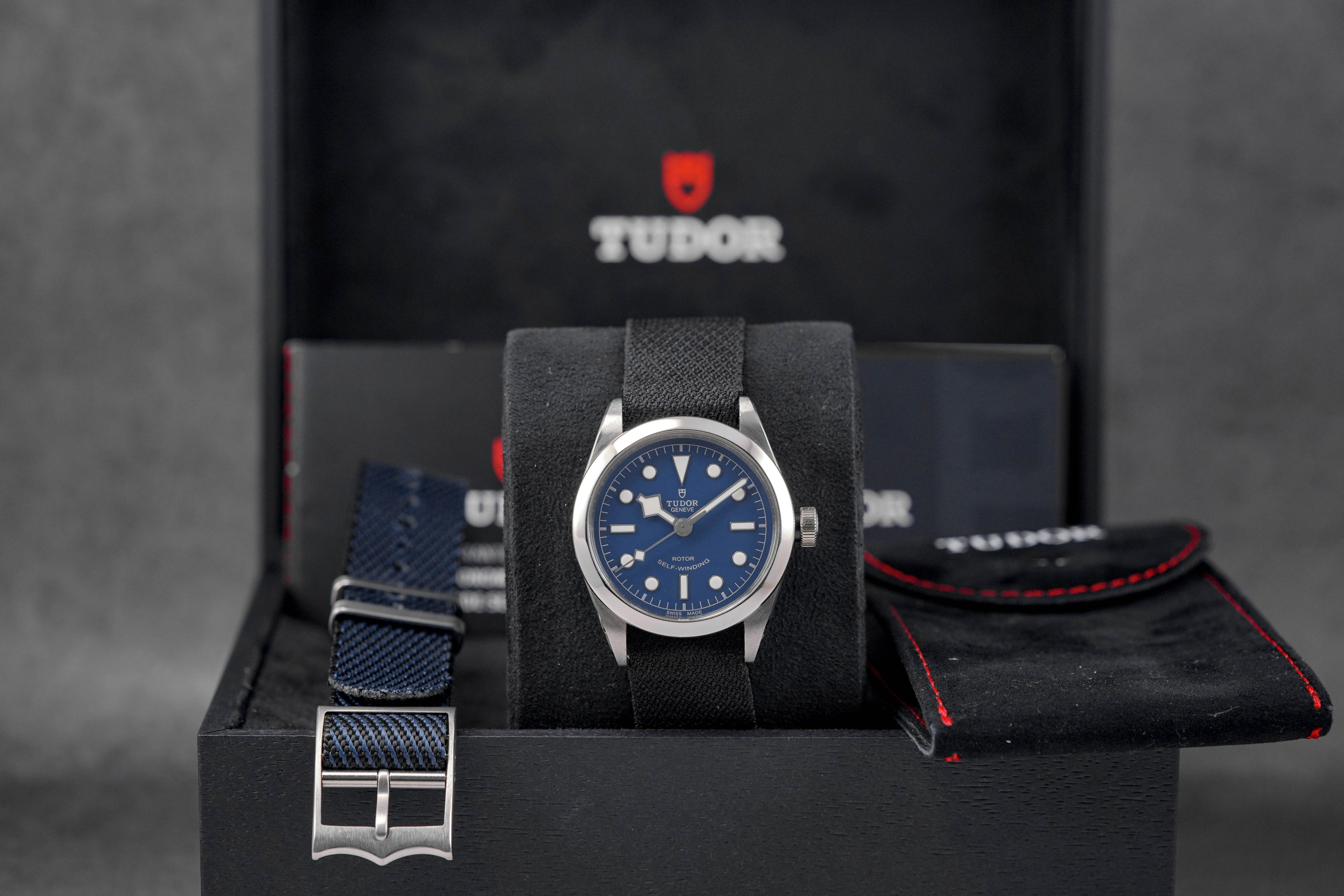 Harga Tudor Heritage Black Bay 36 Blue