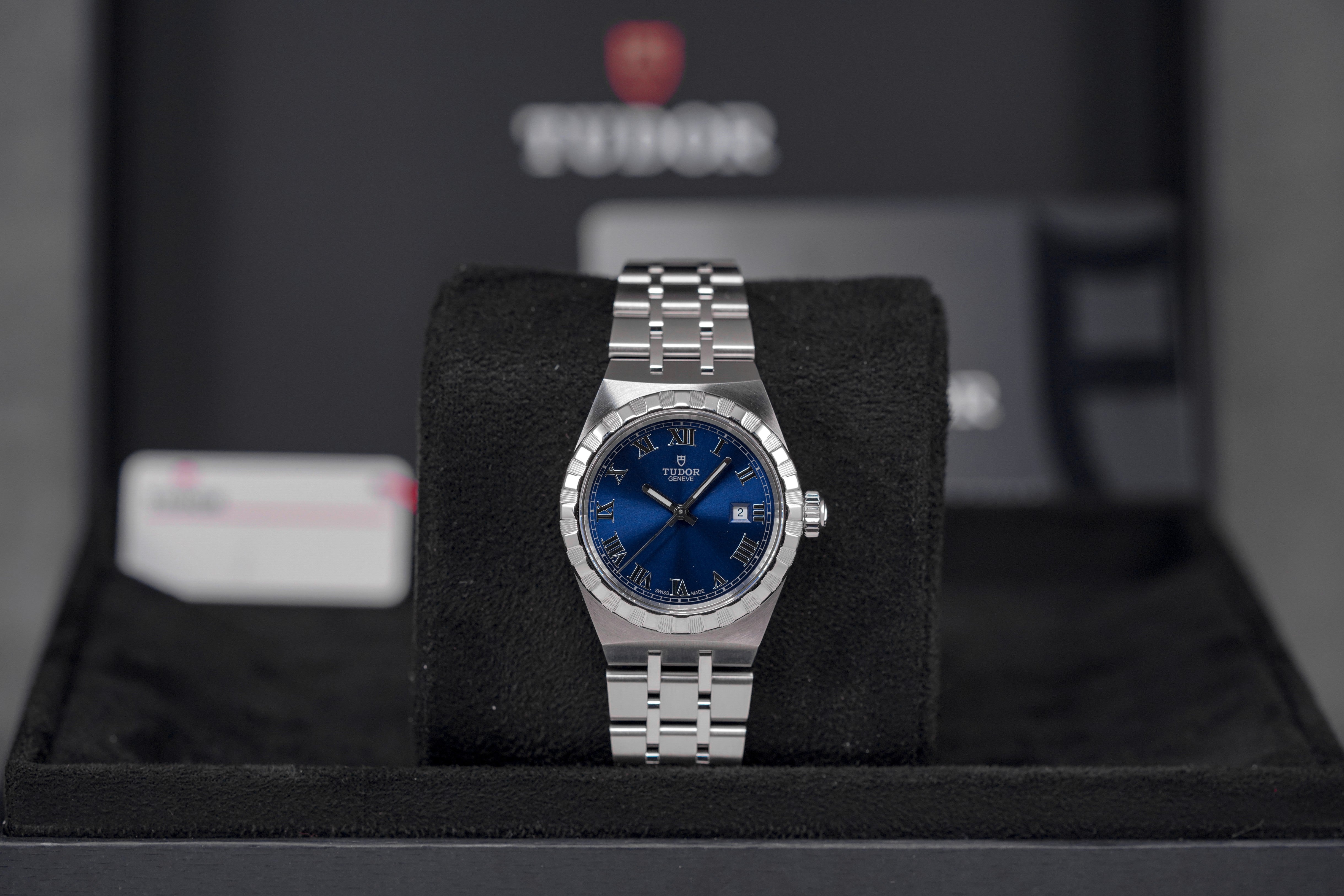 Harga Tudor Royal 28mm Blue Terbaru