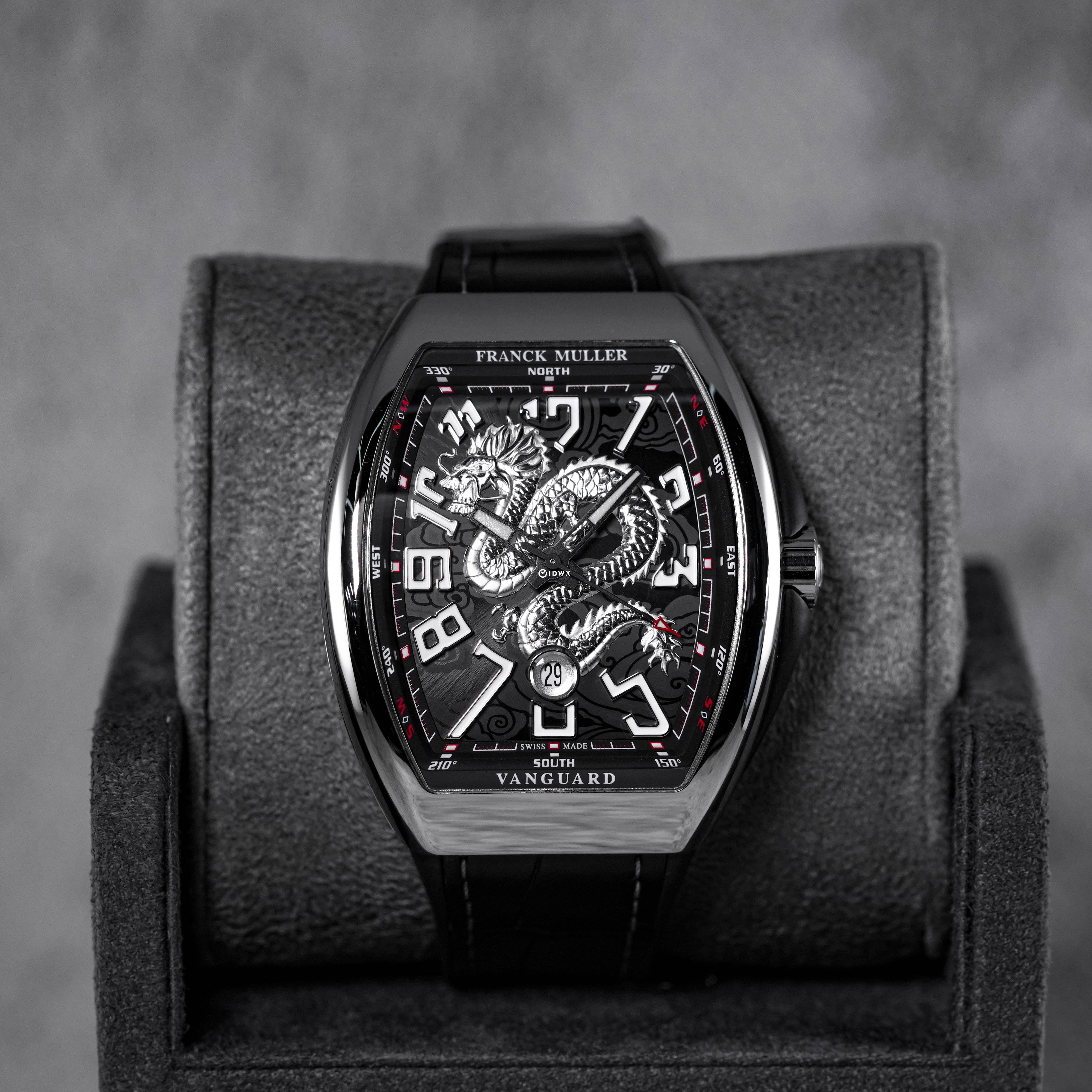 FRANCK MULLER VANGUARD V45 DRAGON KING BLACK DIAL