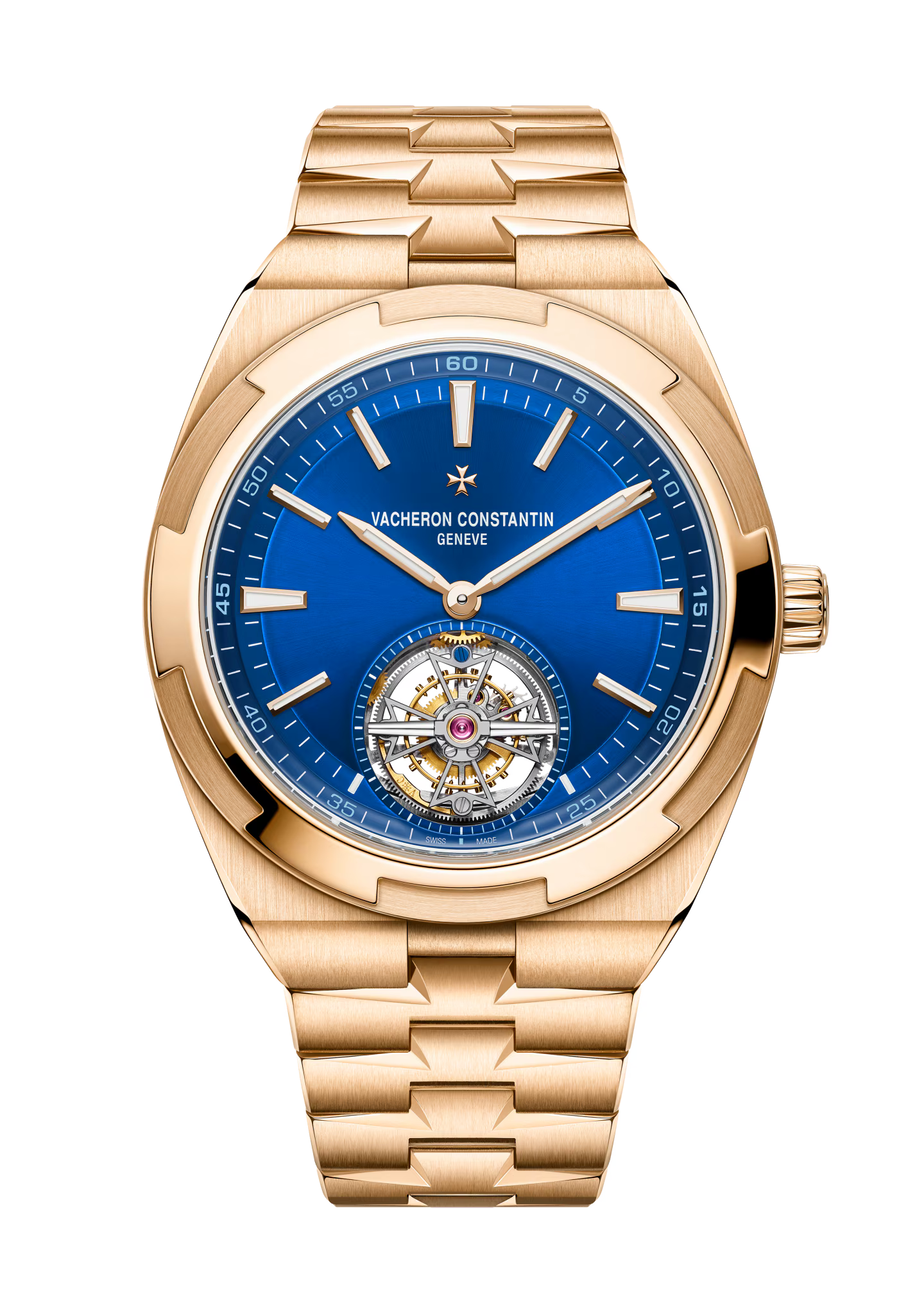 OVERSEAS TOURBILLON ROSEGOLD BLUE DIAL (2024)