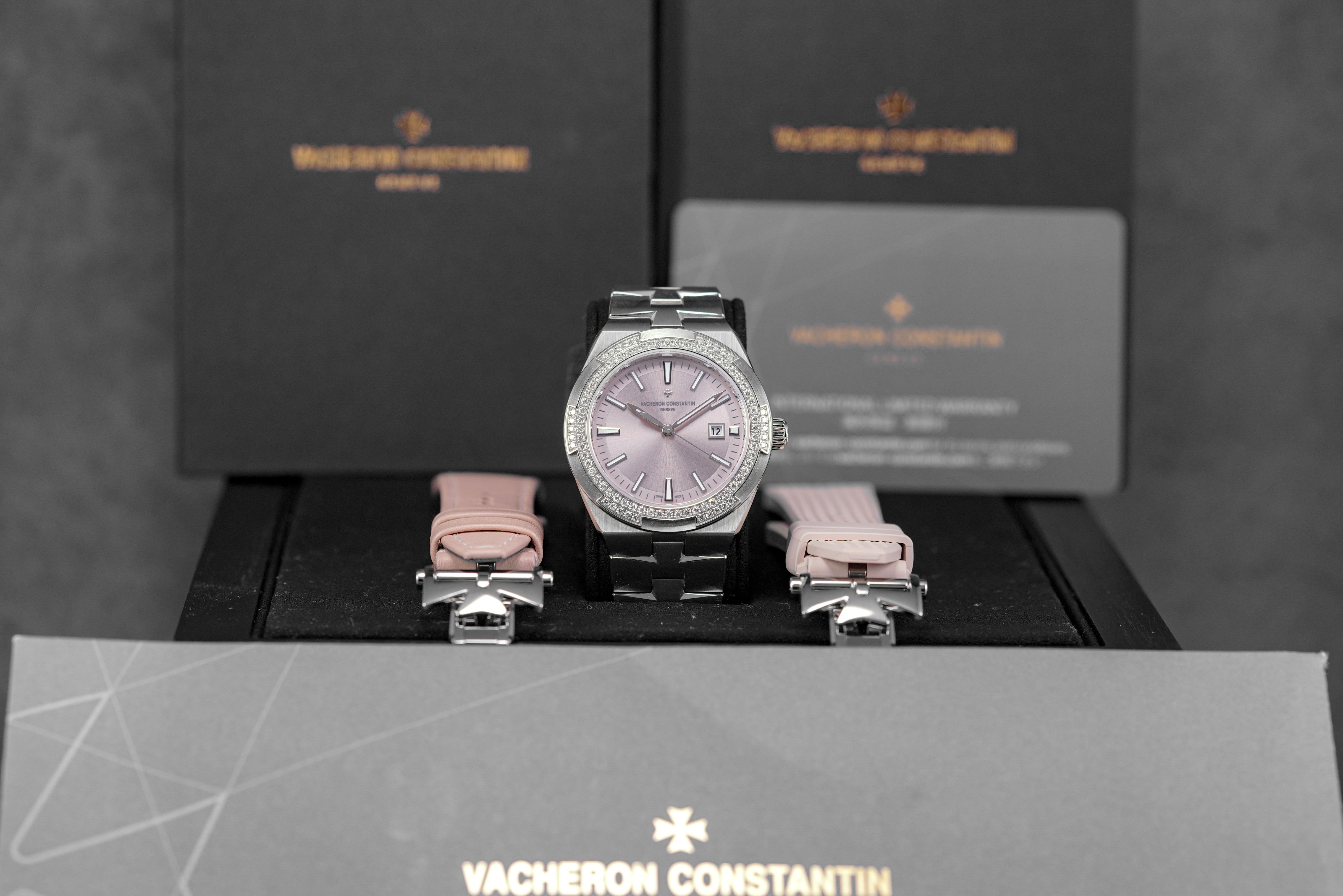Harga Vacheron Constantin Overseas 35mm Pink Diamond