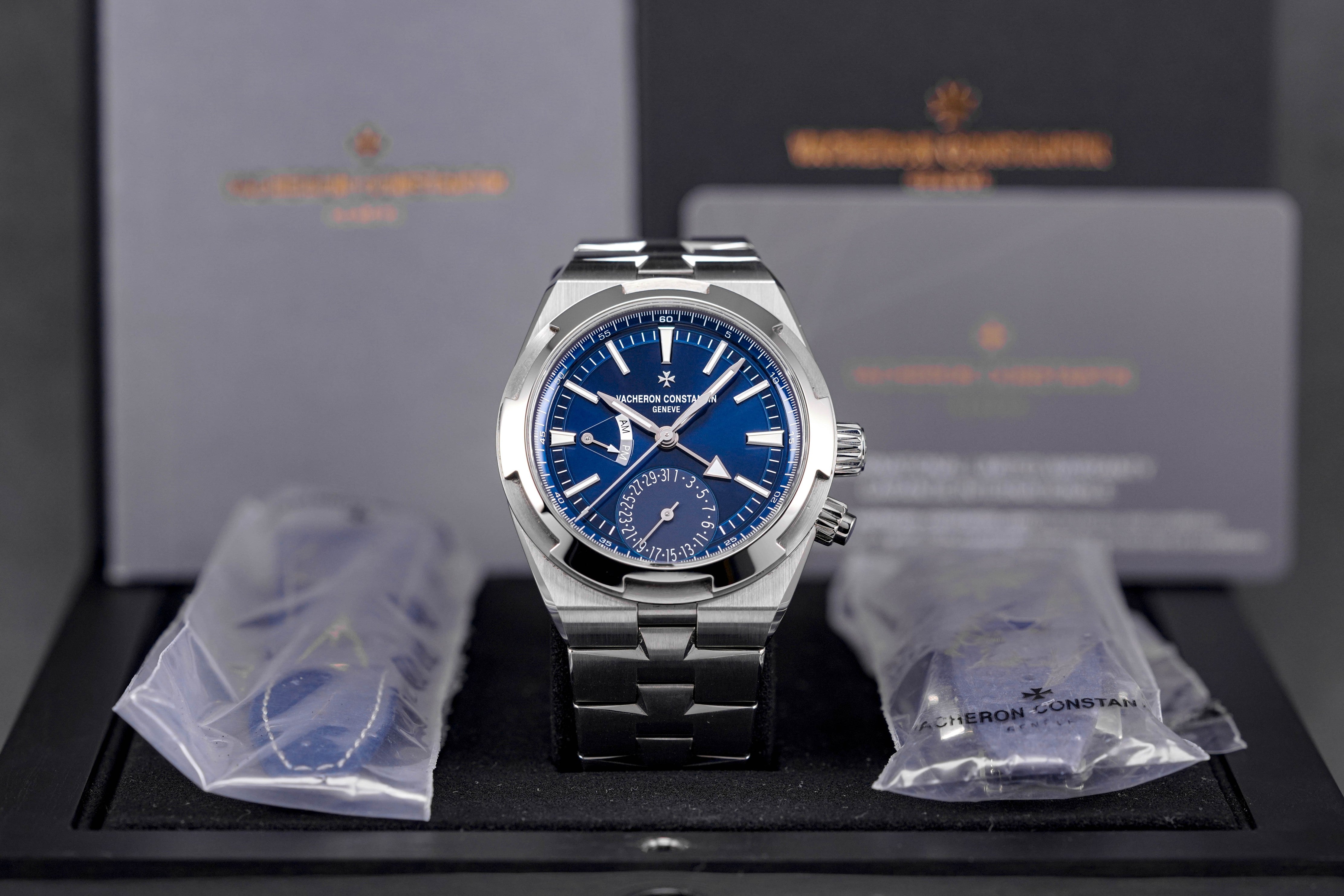 Harga Vacheron Constantin Overseas Dualtime Blue