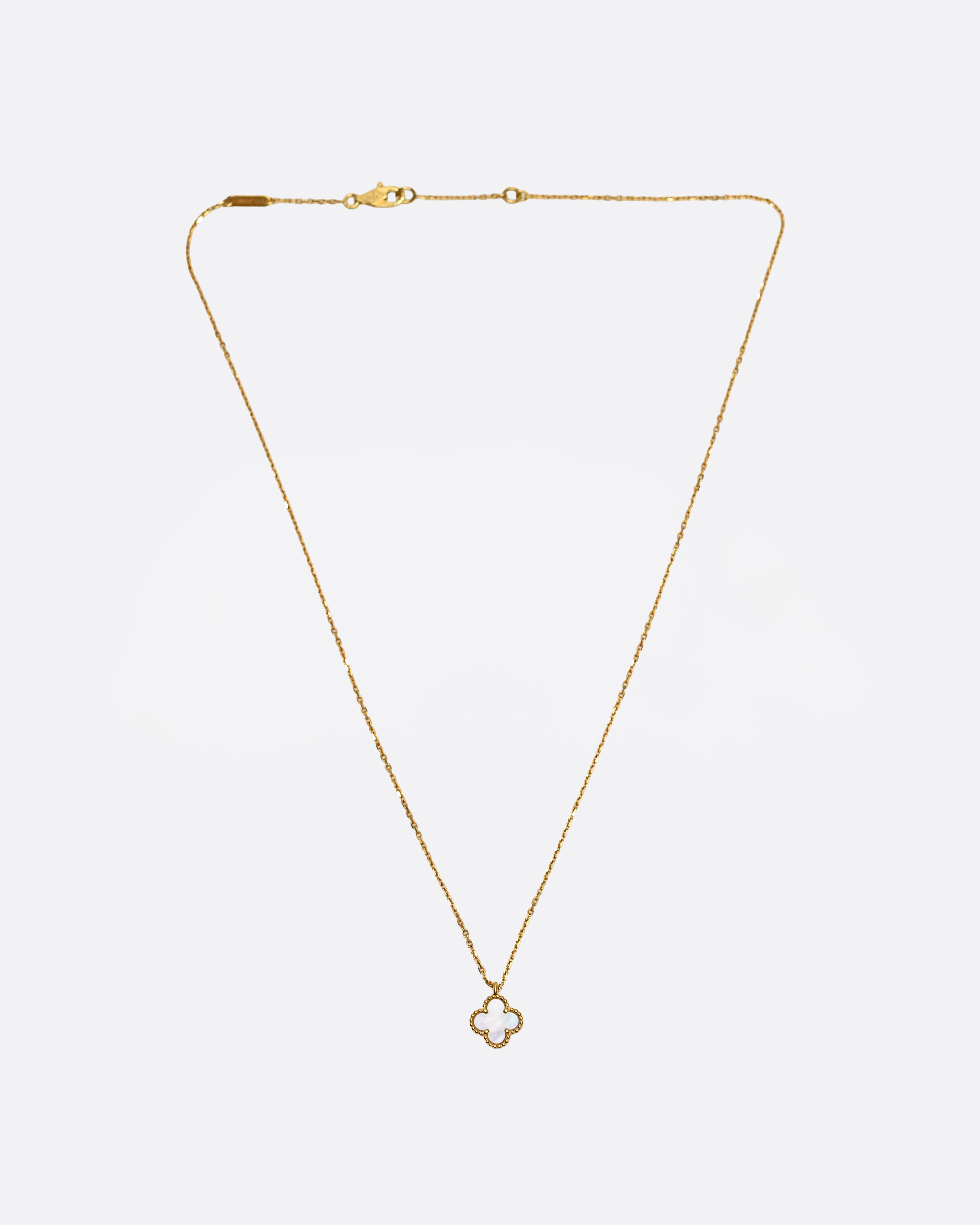 SWEET ALHAMBRA MOTHER OF PEARL NECKLACE (2021)