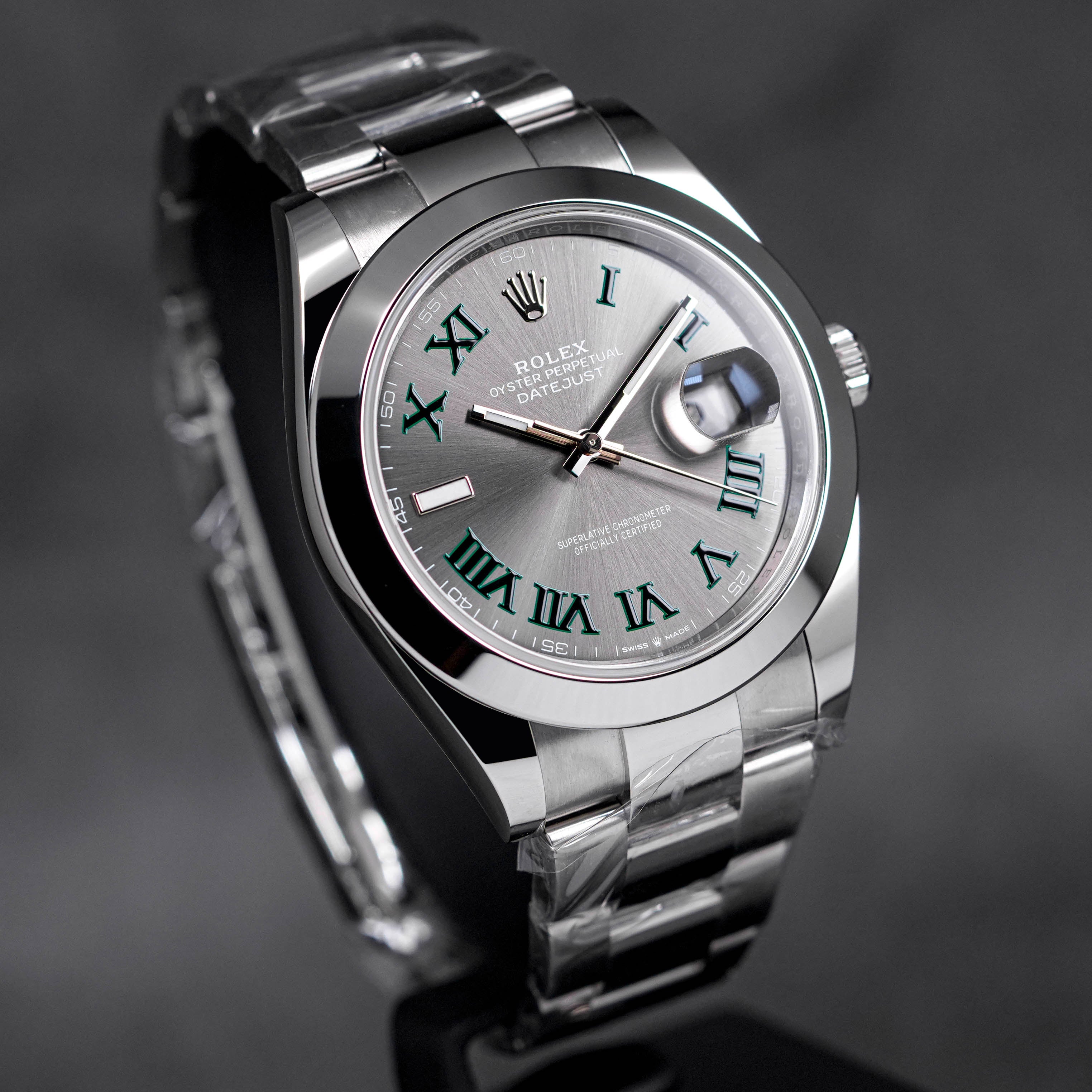 DATEJUST 41MM WIMBLEDON DIAL (2022)