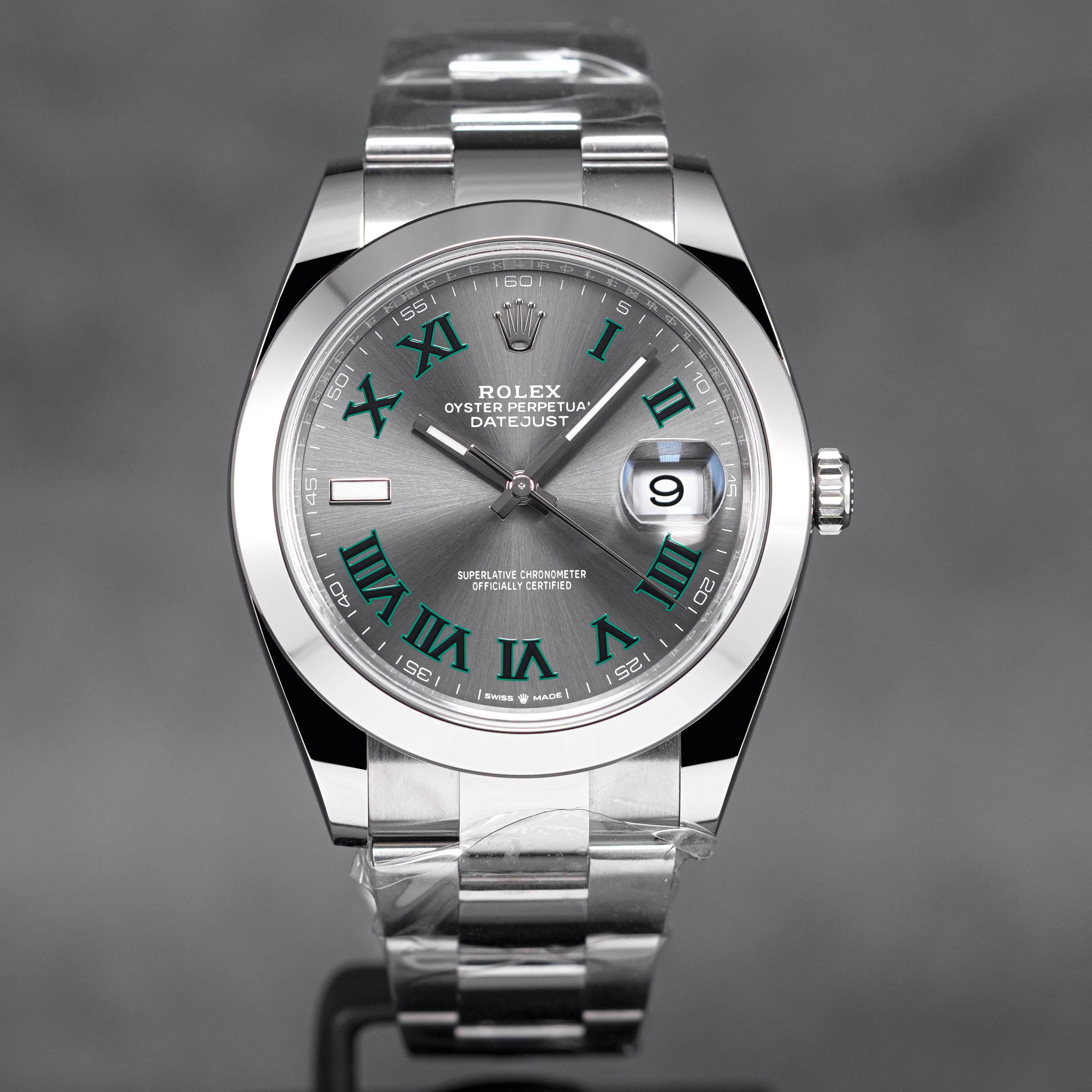 ROLEX DATEJUST 41MM WIMBLEDON DIAL (2022) - IDWX