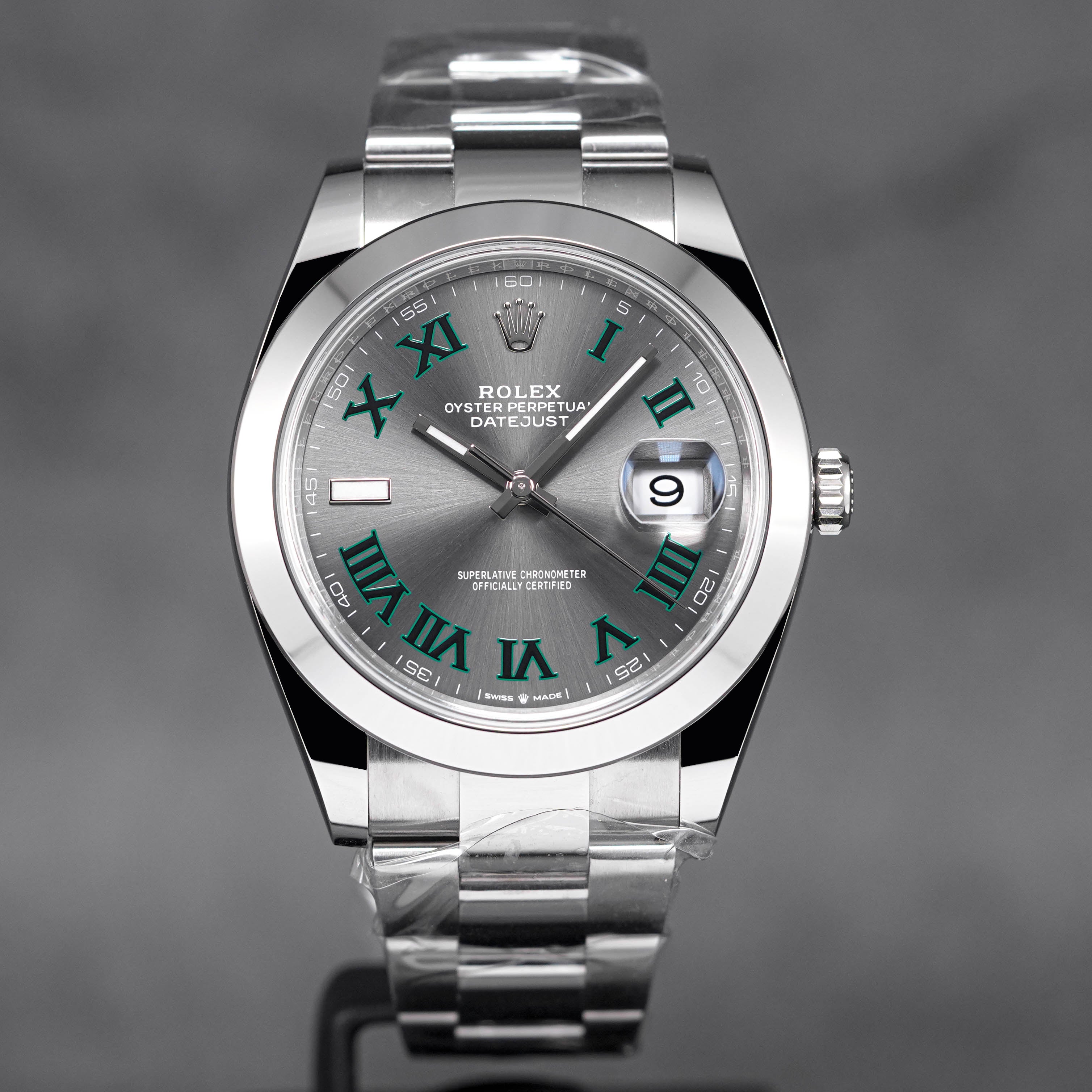 DATEJUST 41MM WIMBLEDON DIAL (2022)