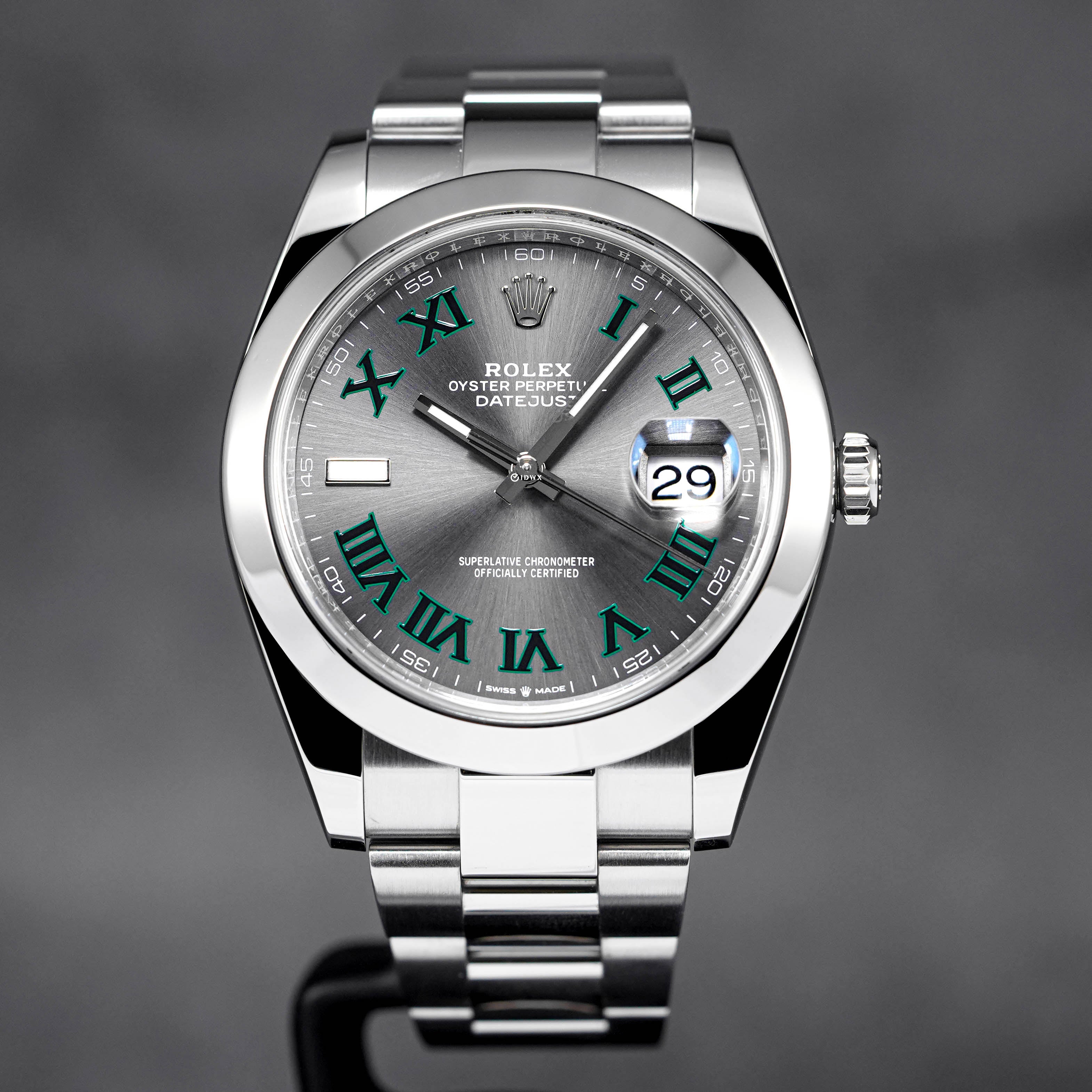 DATEJUST 41MM WIMBLEDON DIAL (2021)