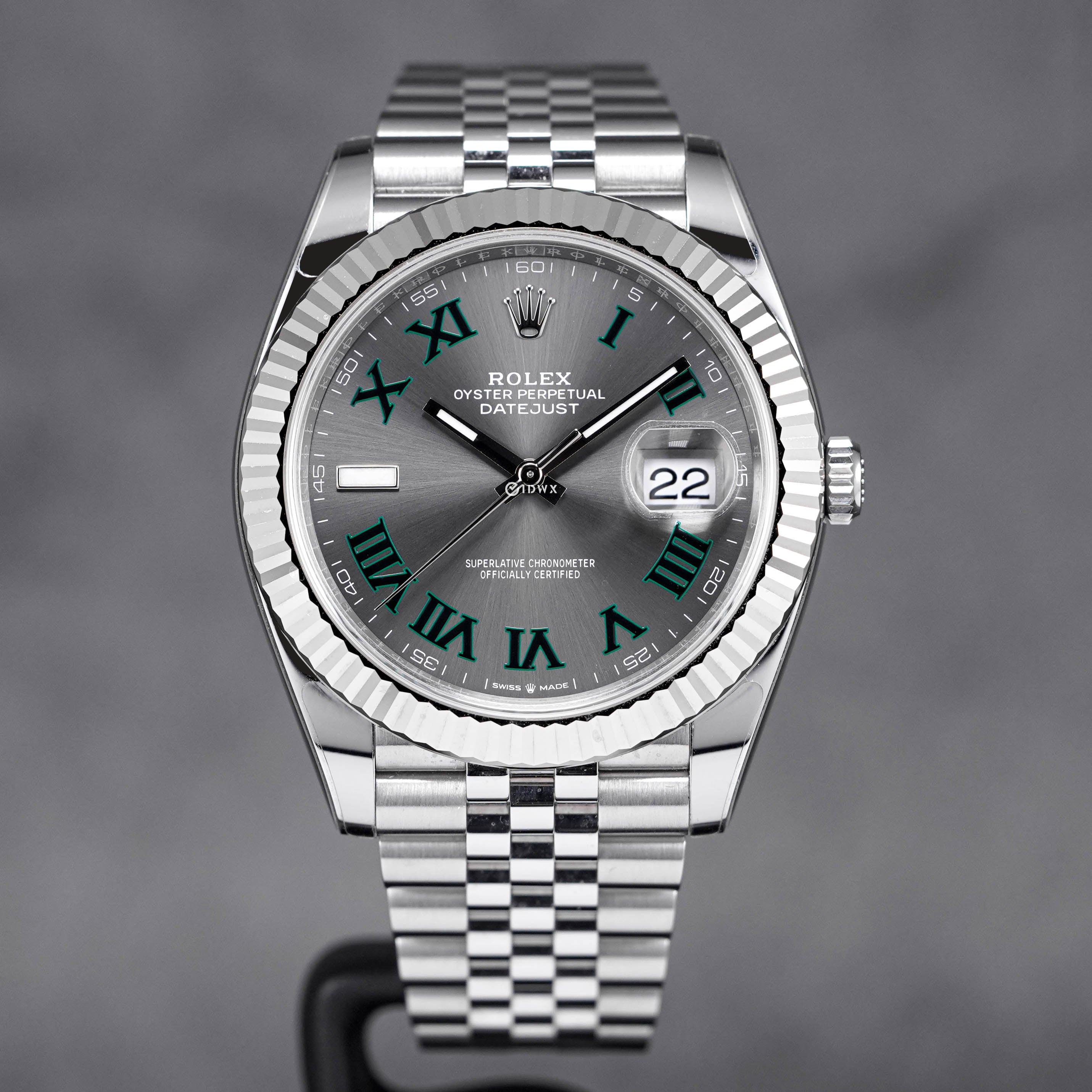 ROLEX DATEJUST 41MM WIMBLEDON DIAL (2021) - IDWX