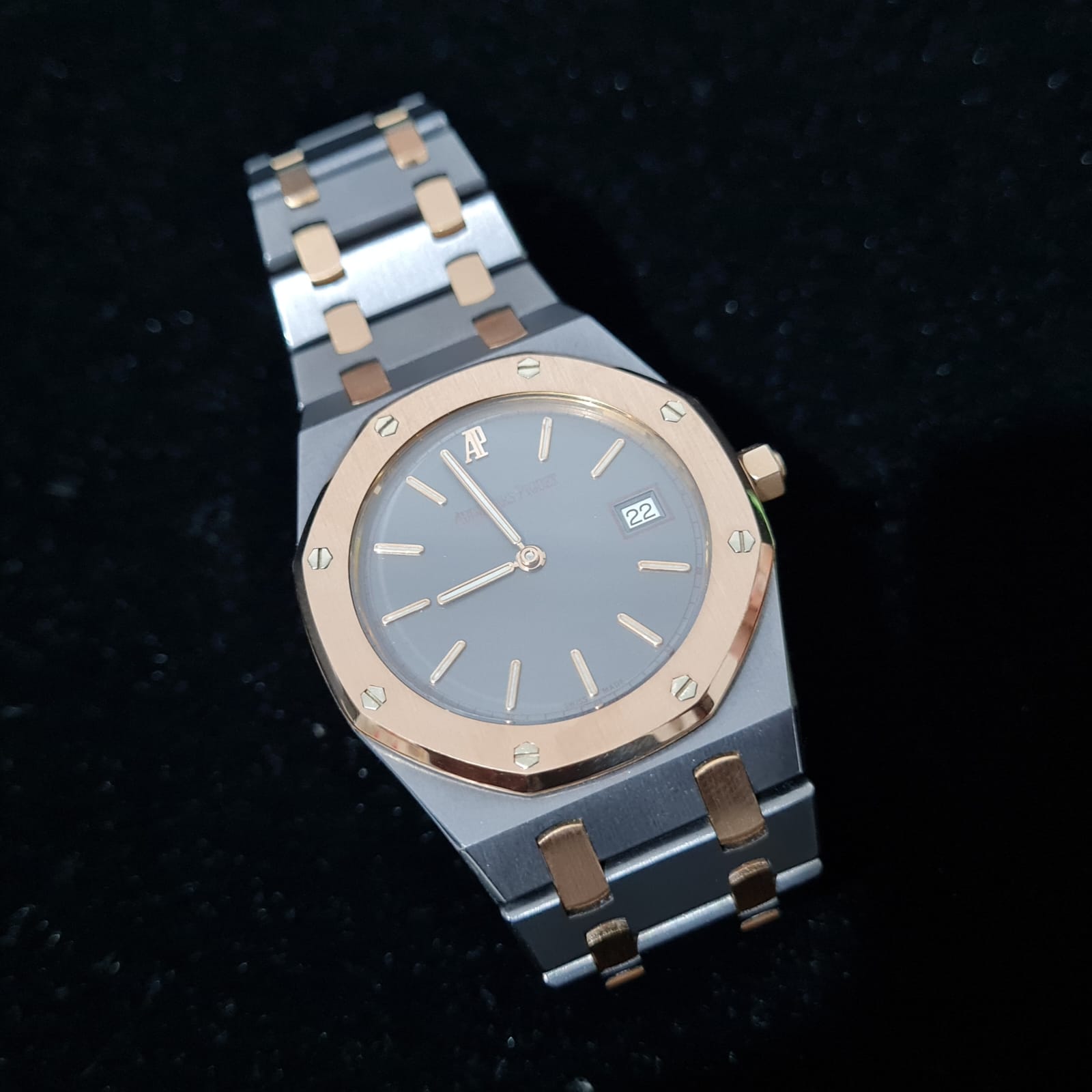 ROYAL OAK 33MM TWOTONE ROSEGOLD 'TANTALUM' ULTRA THIN (WATCH ONLY)