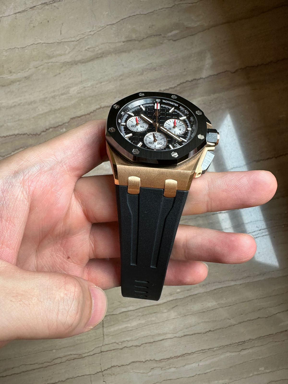 ROYAL OAK OFFSHORE CHRONOGRAPH 43MM ROSEGOLD BLACK DIAL (2021)