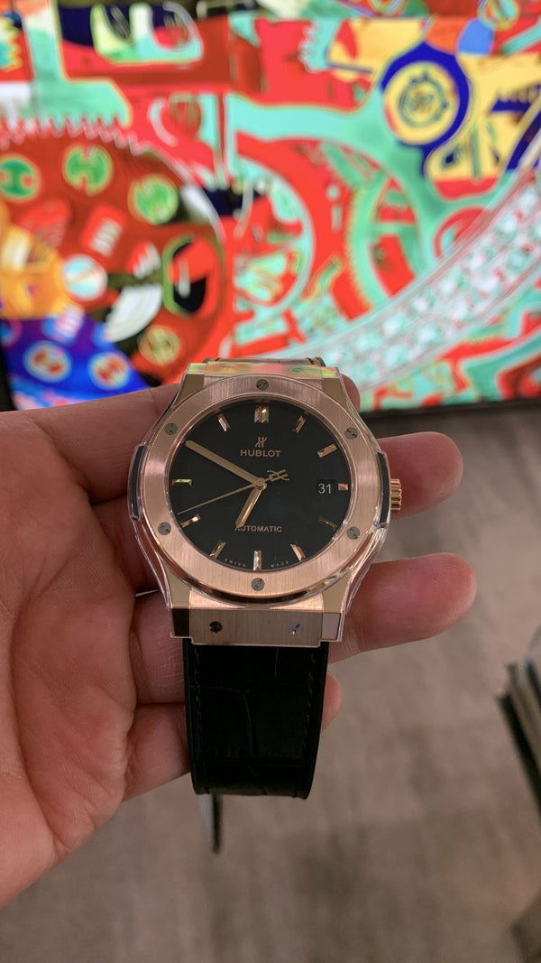 CLASSIC FUSION 42MM ROSEGOLD BLACK DIAL (2022)