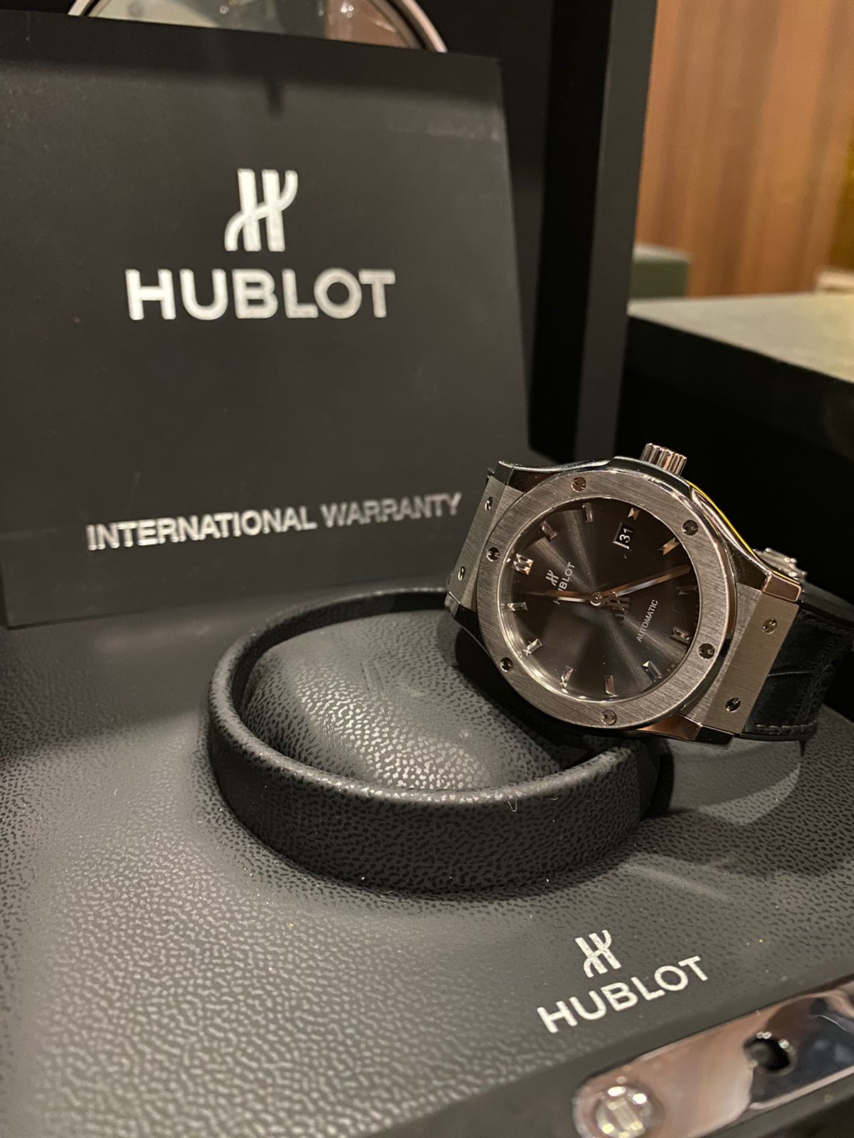 CLASSIC FUSION 42MM RACING GREY TITANIUM (2019)