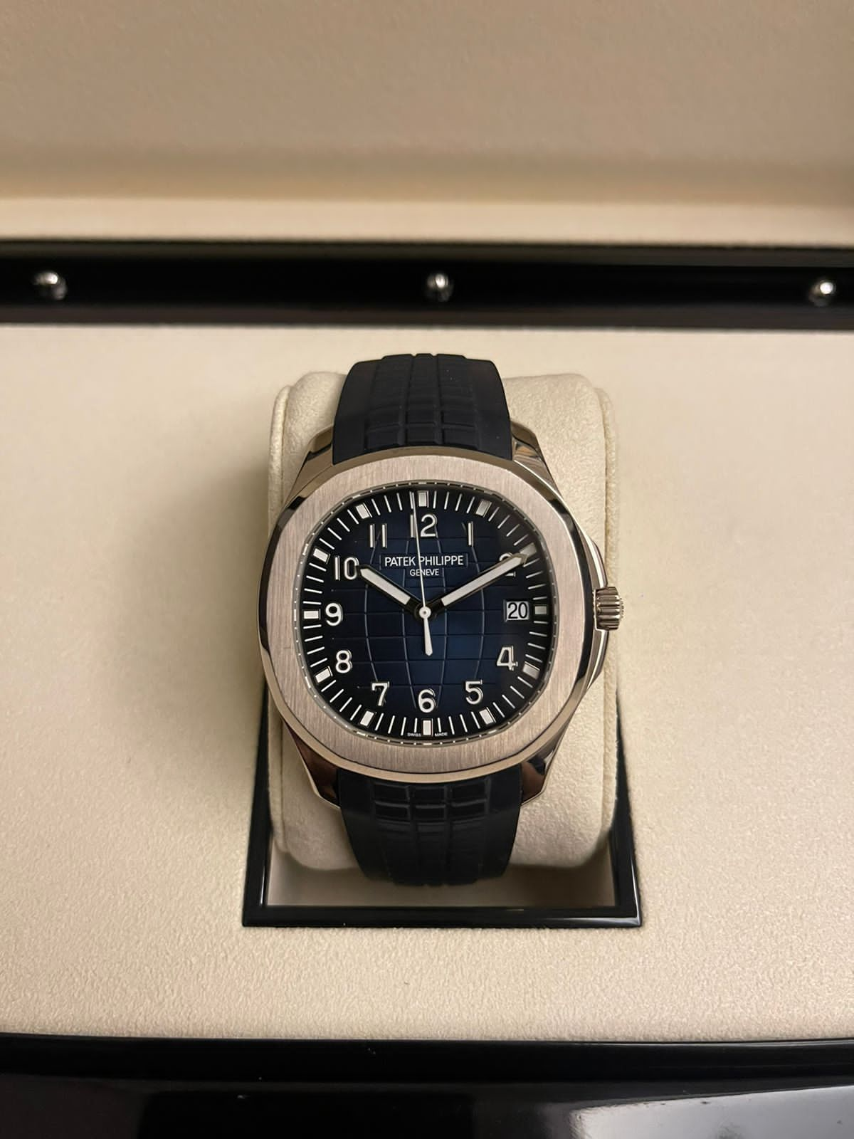 AQUANAUT WHITEGOLD 5168G BLUE DIAL (2018)