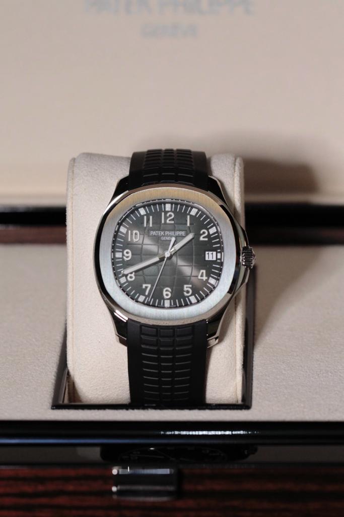 PATEK PHILIPPE AQUANAUT 5167A BLACK DIAL (2020) IDWX