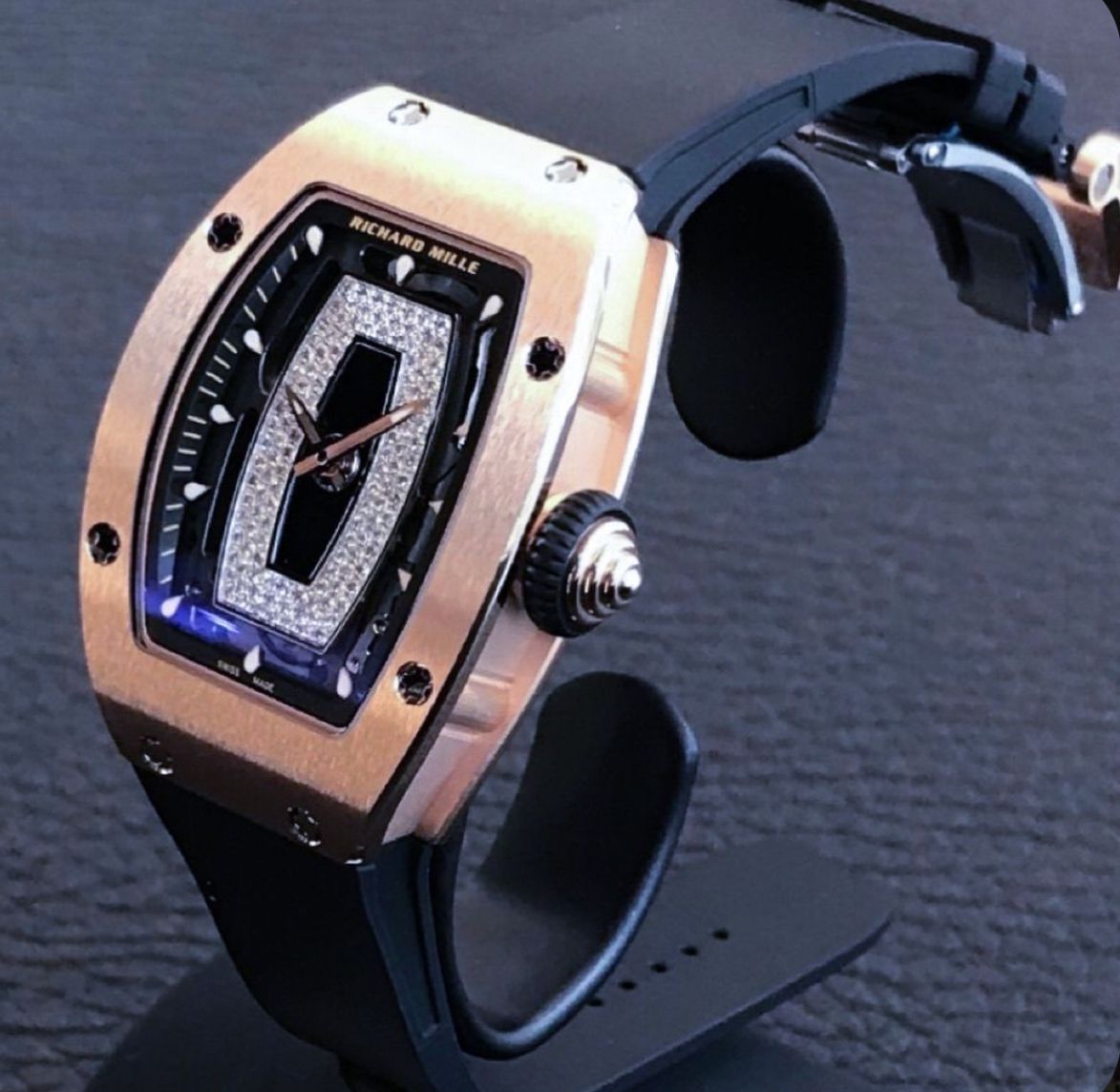 RICHARD MILLE RM 07 01 PLAIN ROSEGOLD DIAMOND DIAL 2022 IDWX