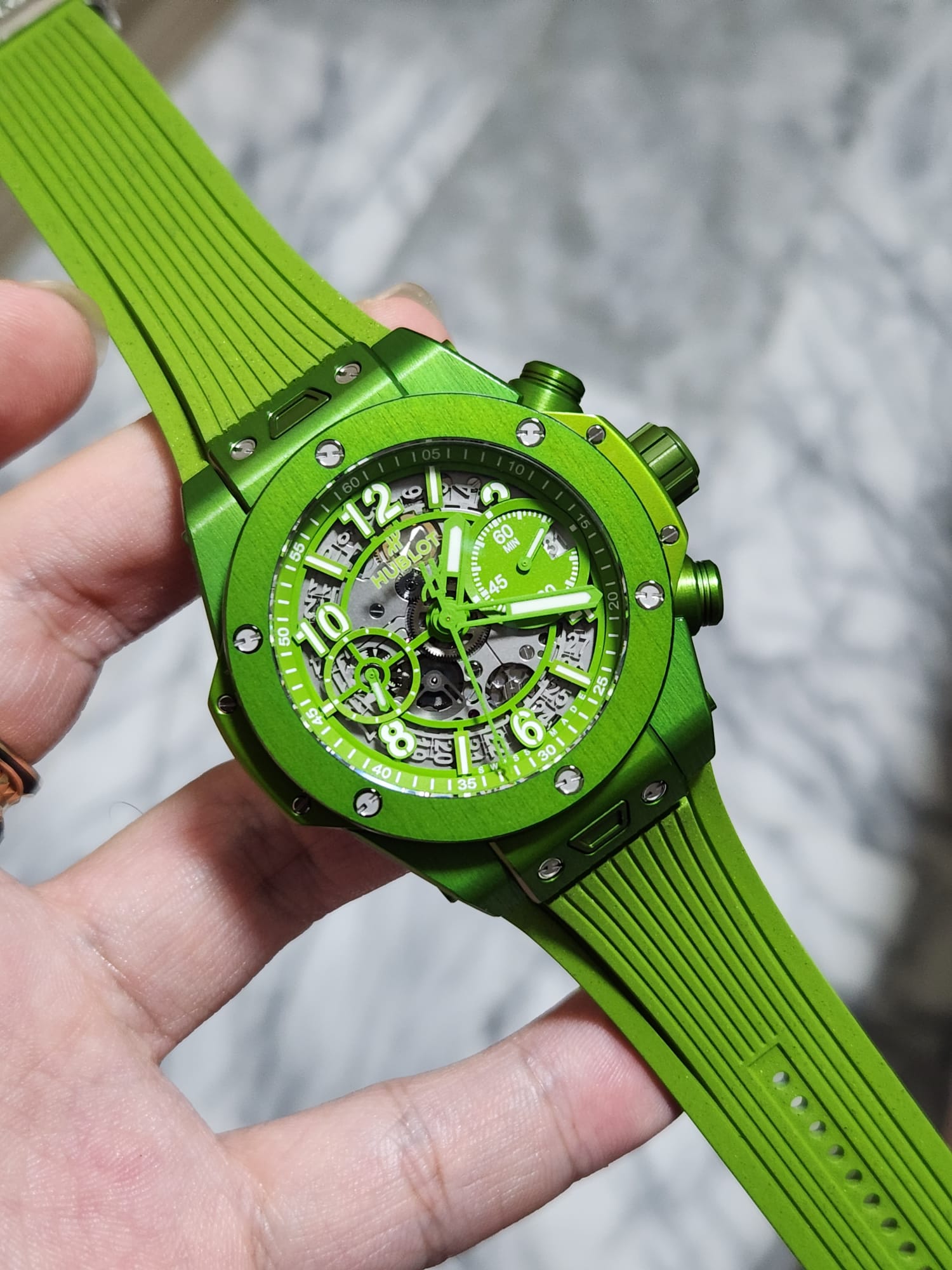 BIG BANG UNICO 42MM 'NESPRESSO ORIGIN' GREEN LIMITED EDITION (2024)